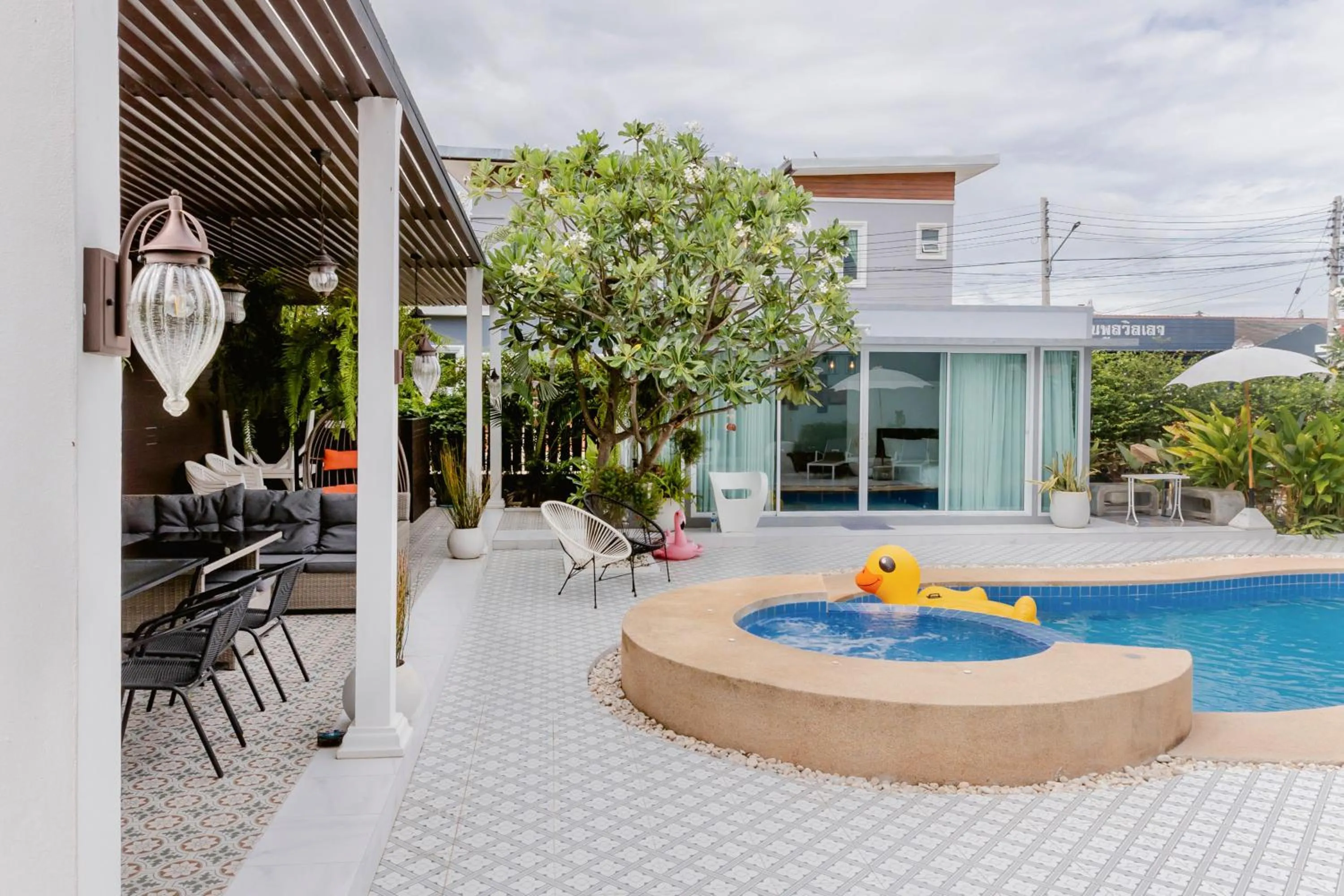 Swimming pool in Baan Kiang Lay Phu View Private Pool Villa in Central Hua Hin