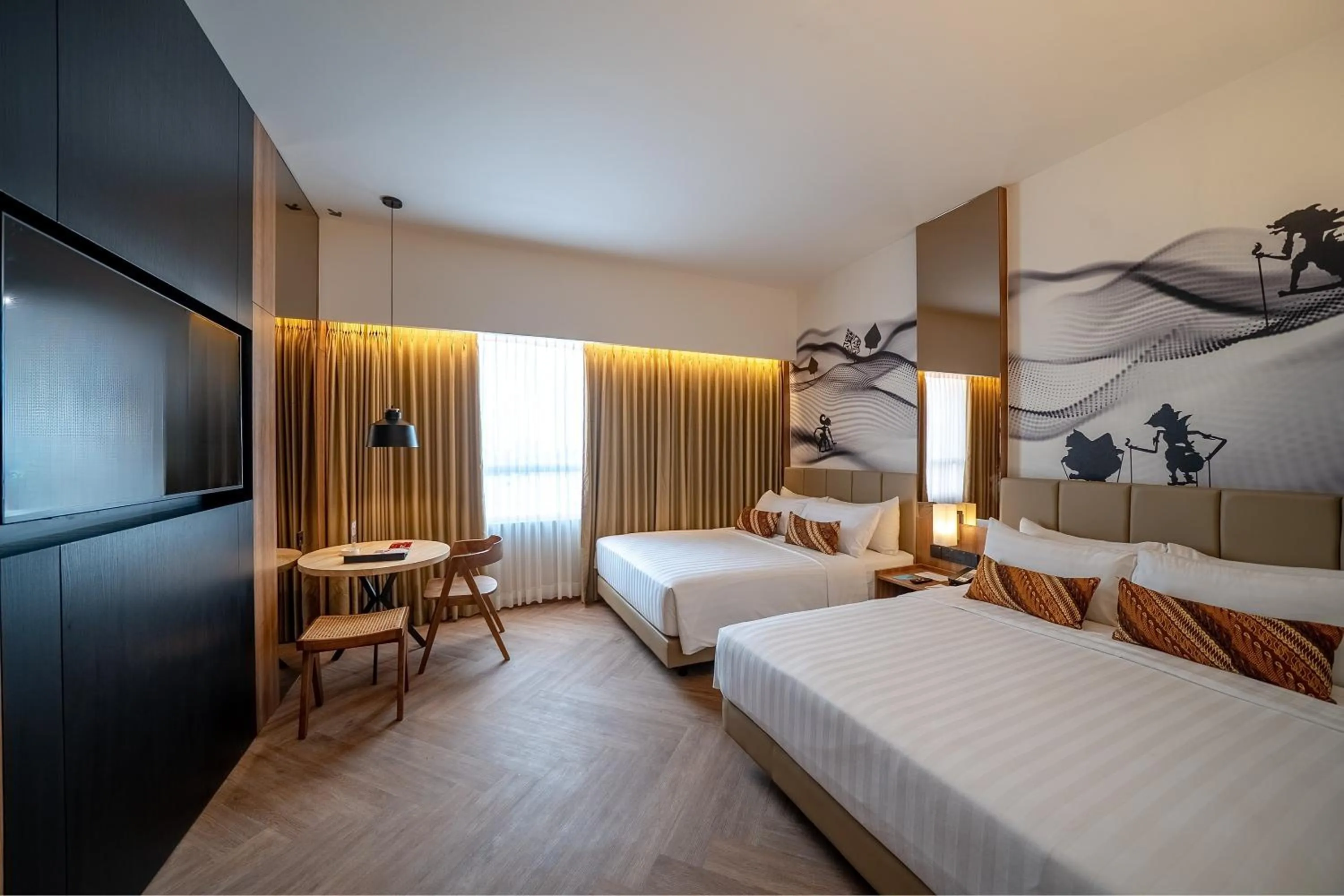 Bedroom, Bed in Grand Zuri Malioboro