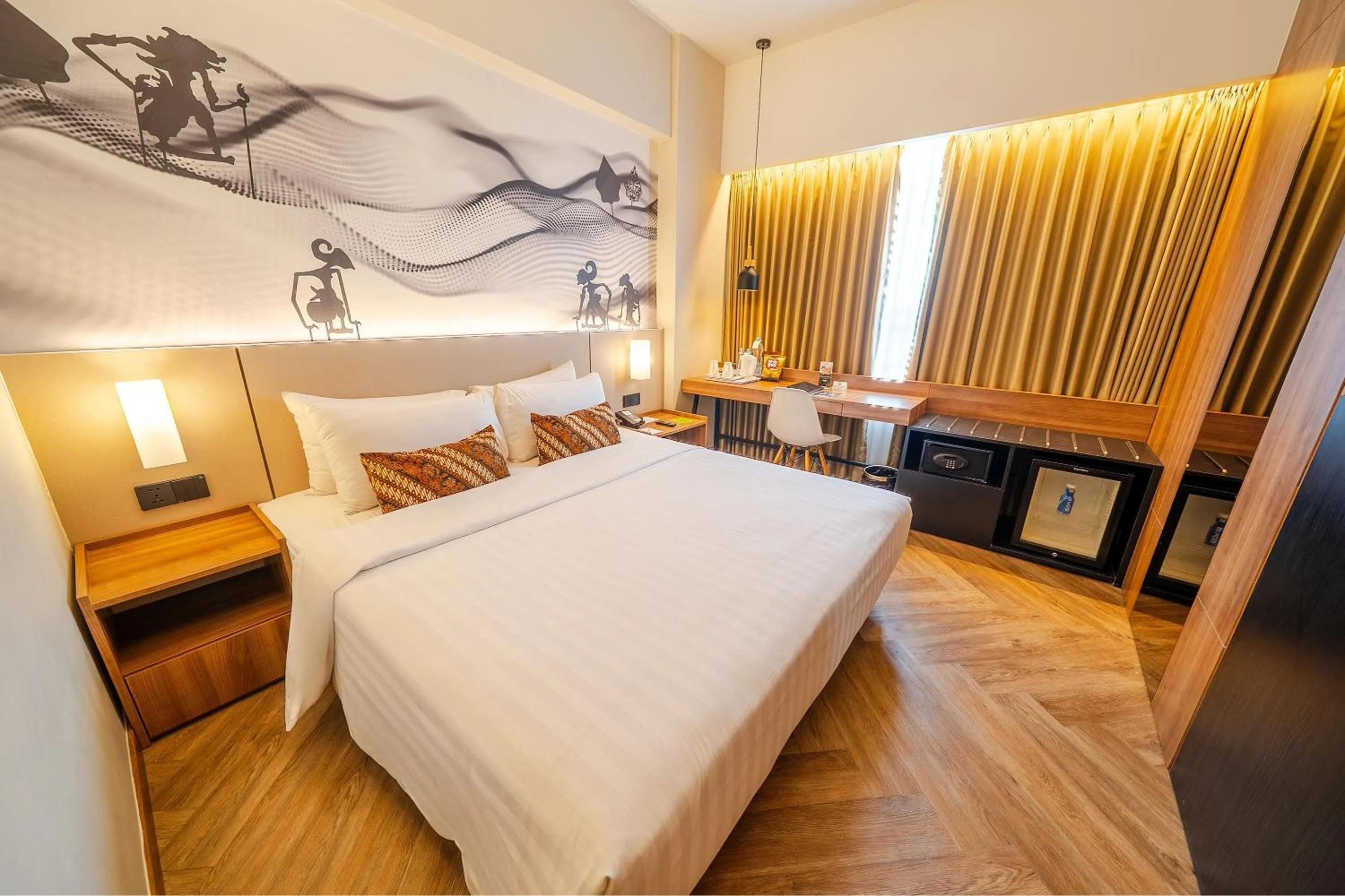 Bedroom, Bed in Grand Zuri Malioboro