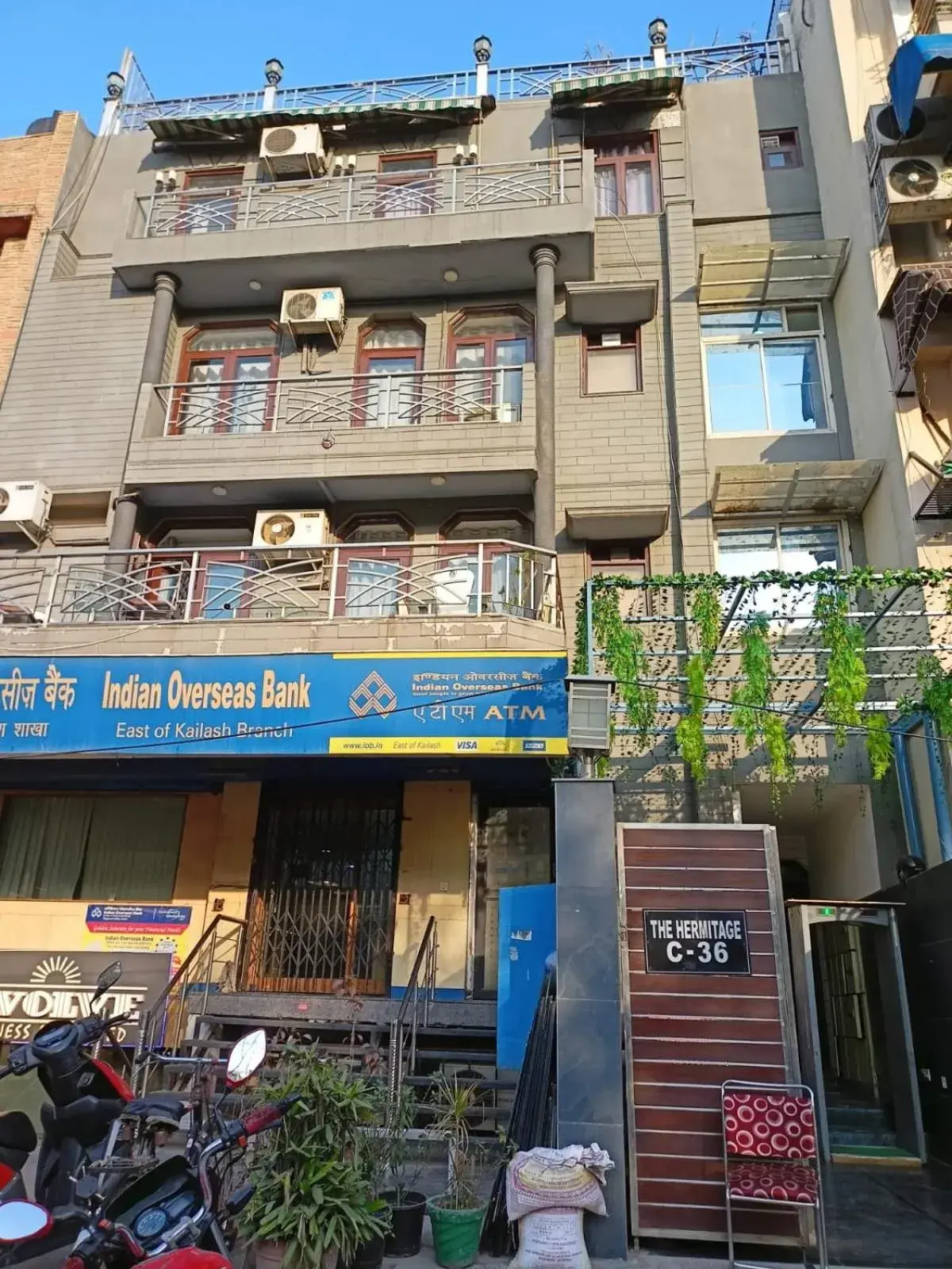 Hermitage by The Cosy Hotels Near Lotus Temple Hermitage by The Cosy Hotels Near Lotus Temple