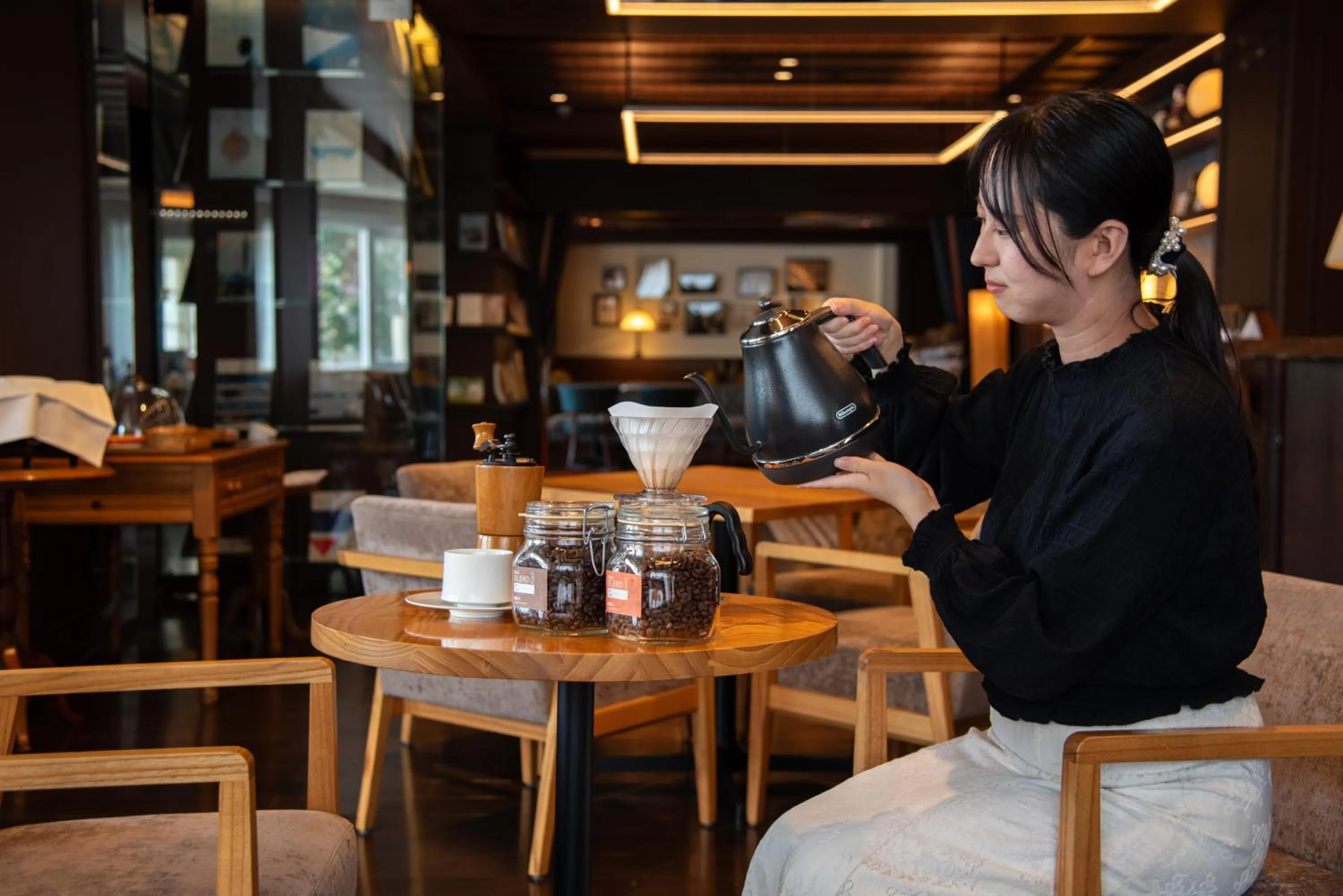 Communal lounge/ TV room in Setre Glover's House Nagasaki