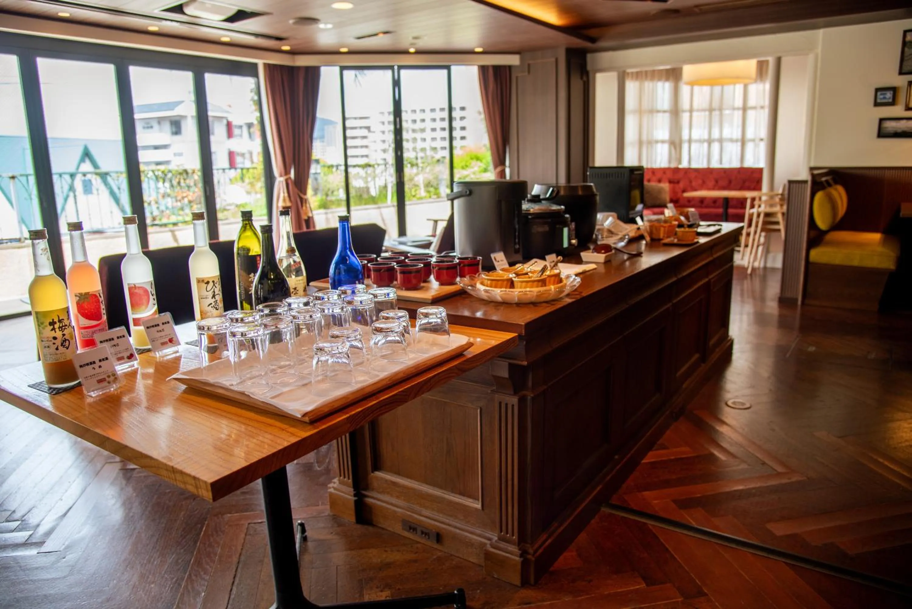 Food and drinks in Setre Glover's House Nagasaki