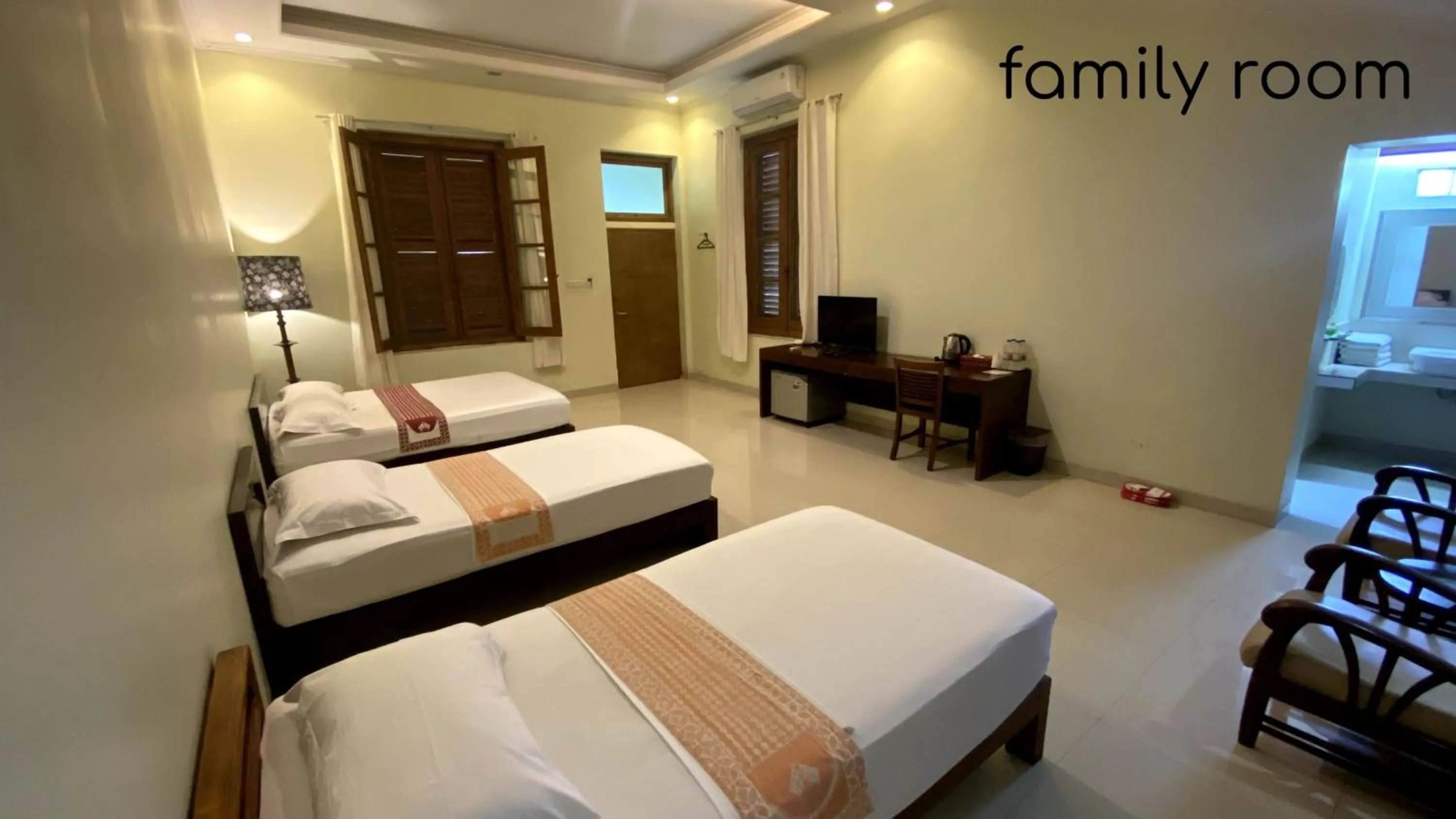 Family Room with Terrace in Puri Pangeran Hotel