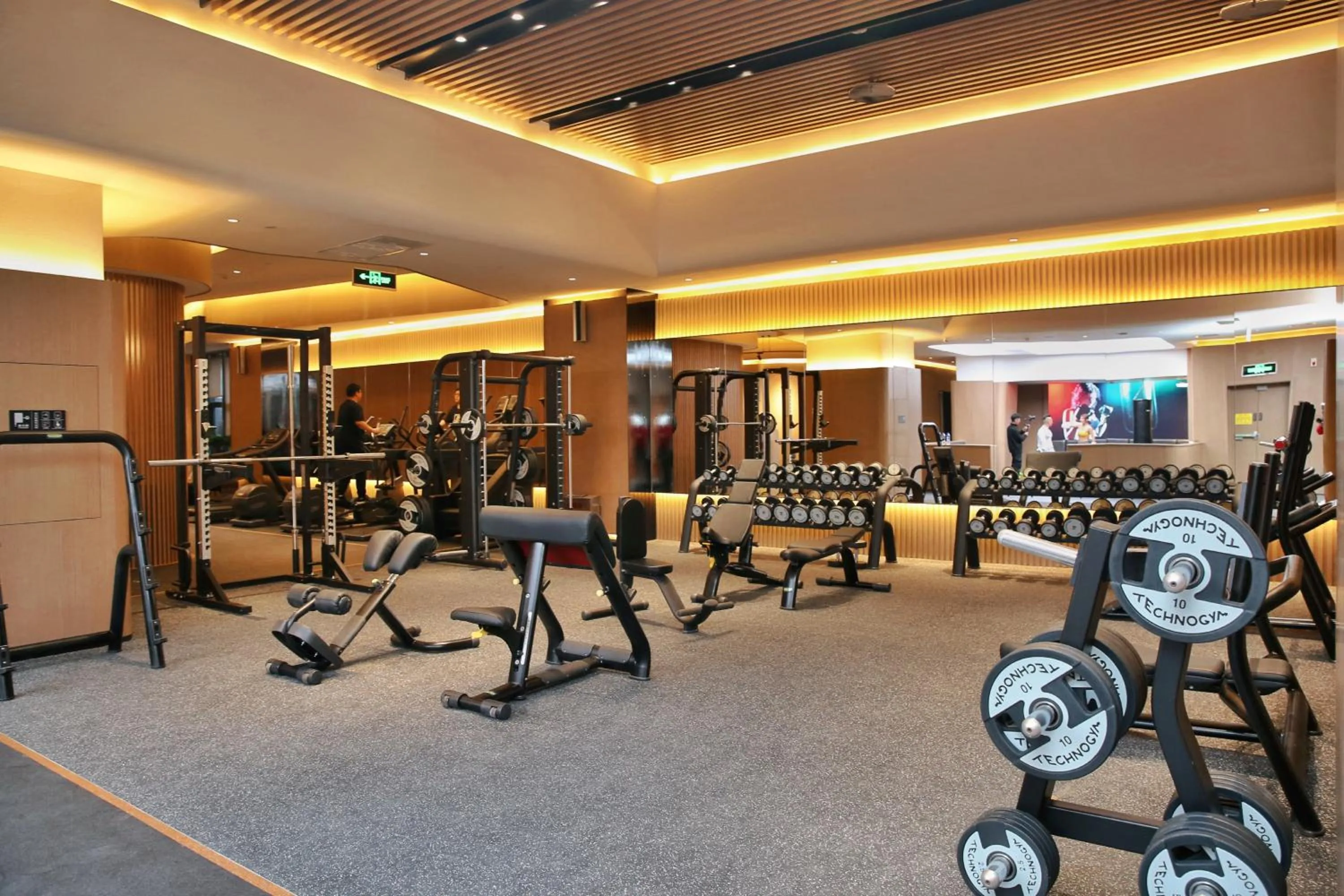 Fitness centre/facilities in Zheng fang yuan international Hotel