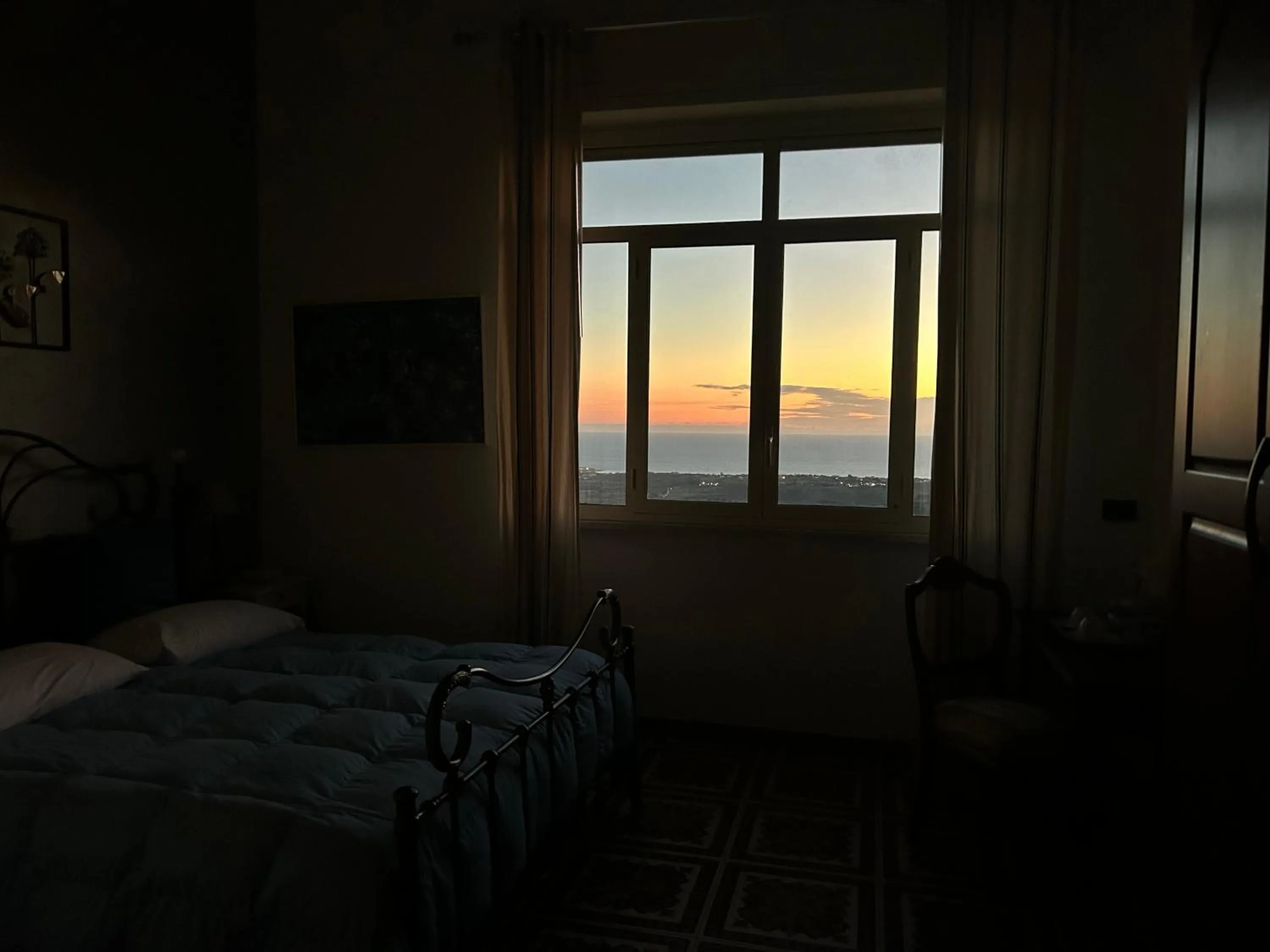 Natural landscape, Bed in La Finestra sulla Valle