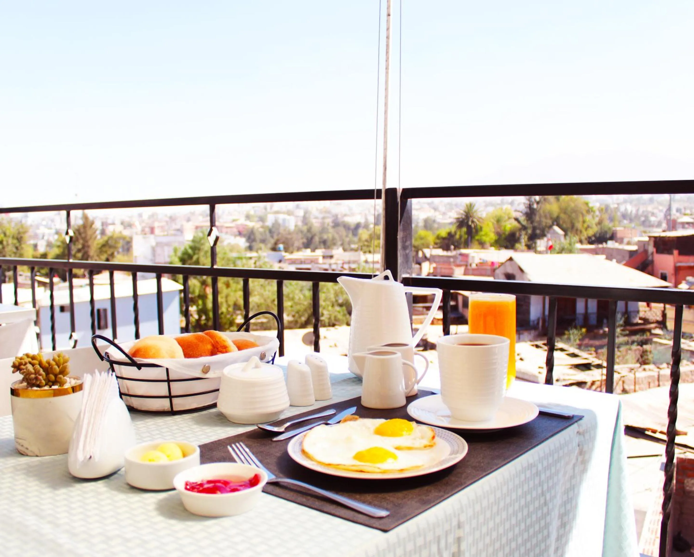 Balcony/Terrace in Hotel La Casa de Irma