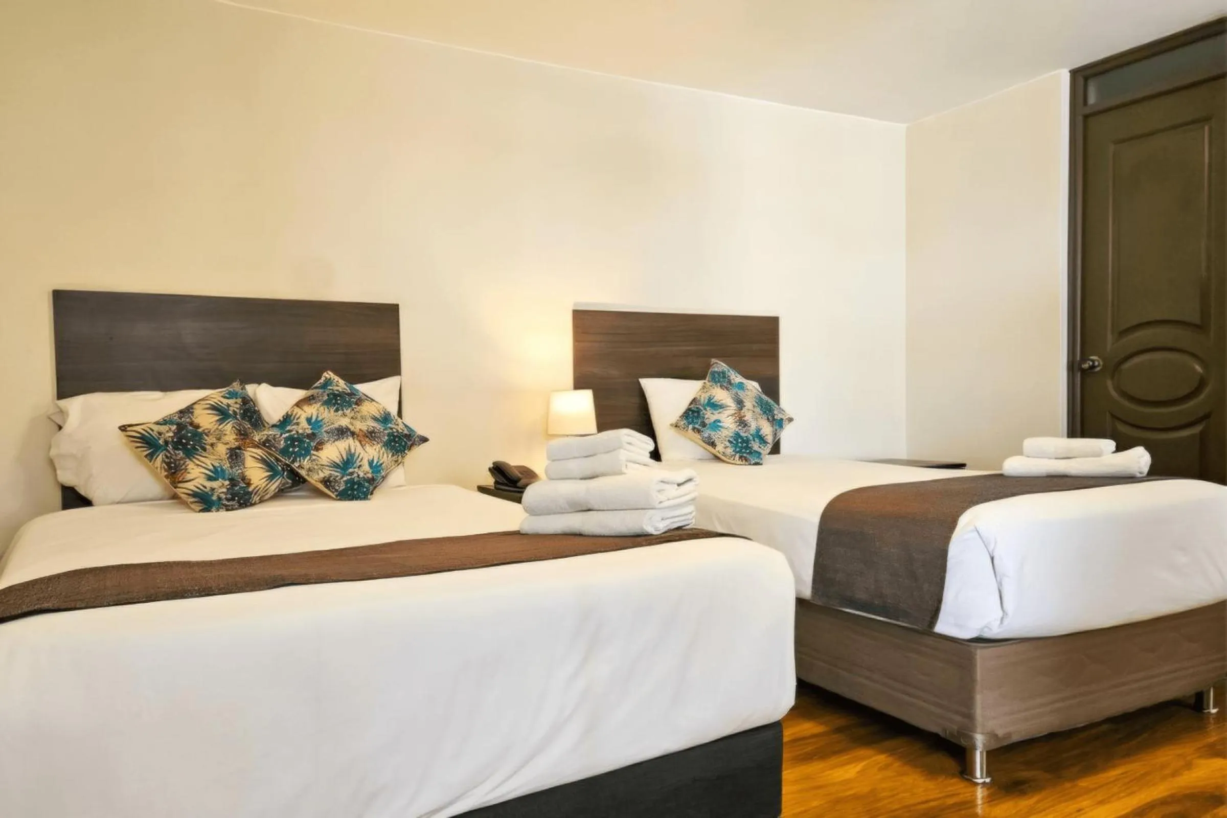 Bed in Hotel La Casa de Irma