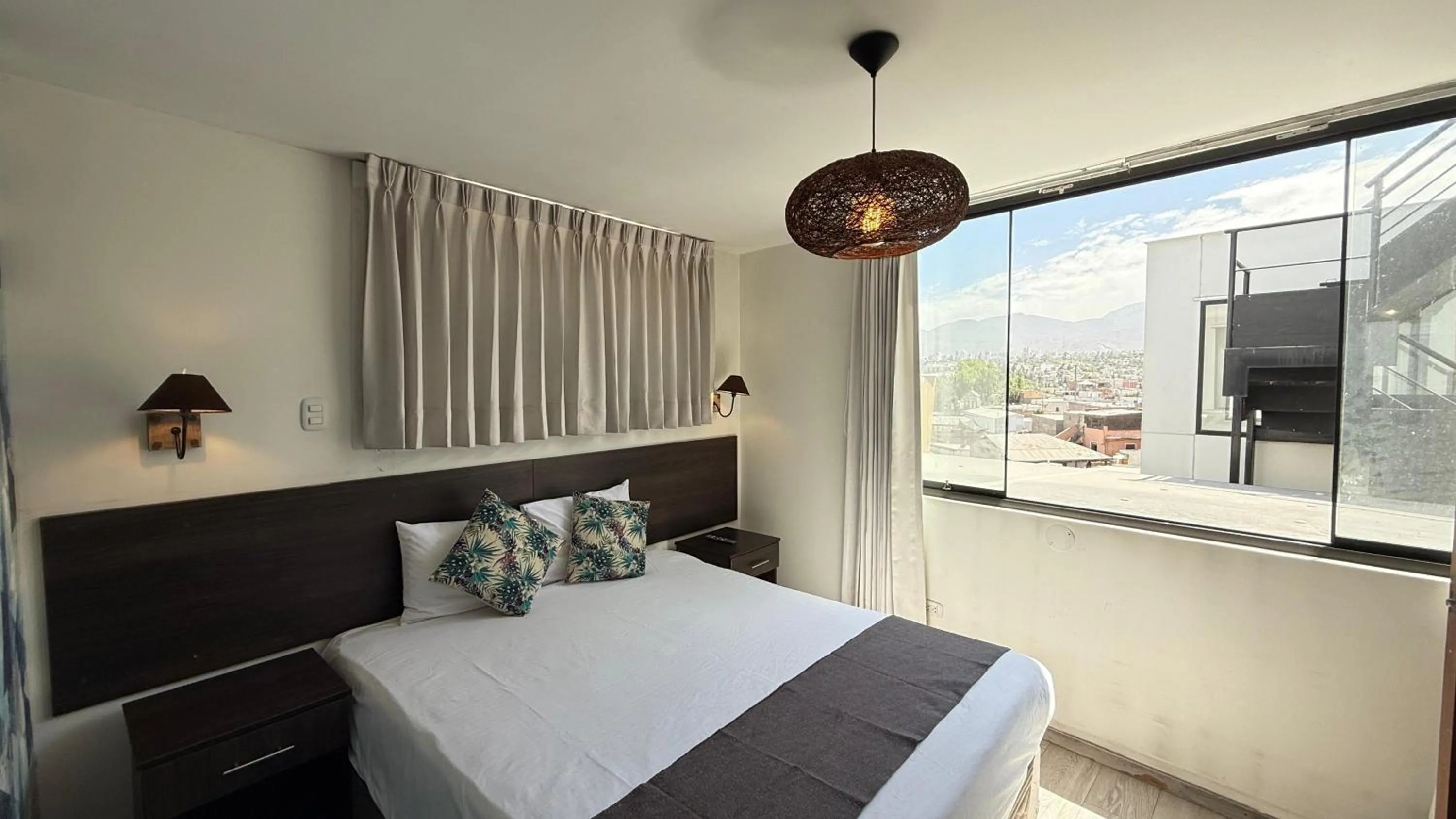 Bed in Hotel La Casa de Irma