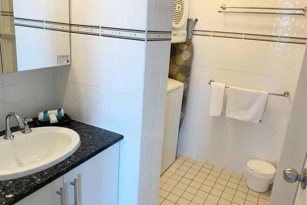 Bathroom in Beachfront Towers