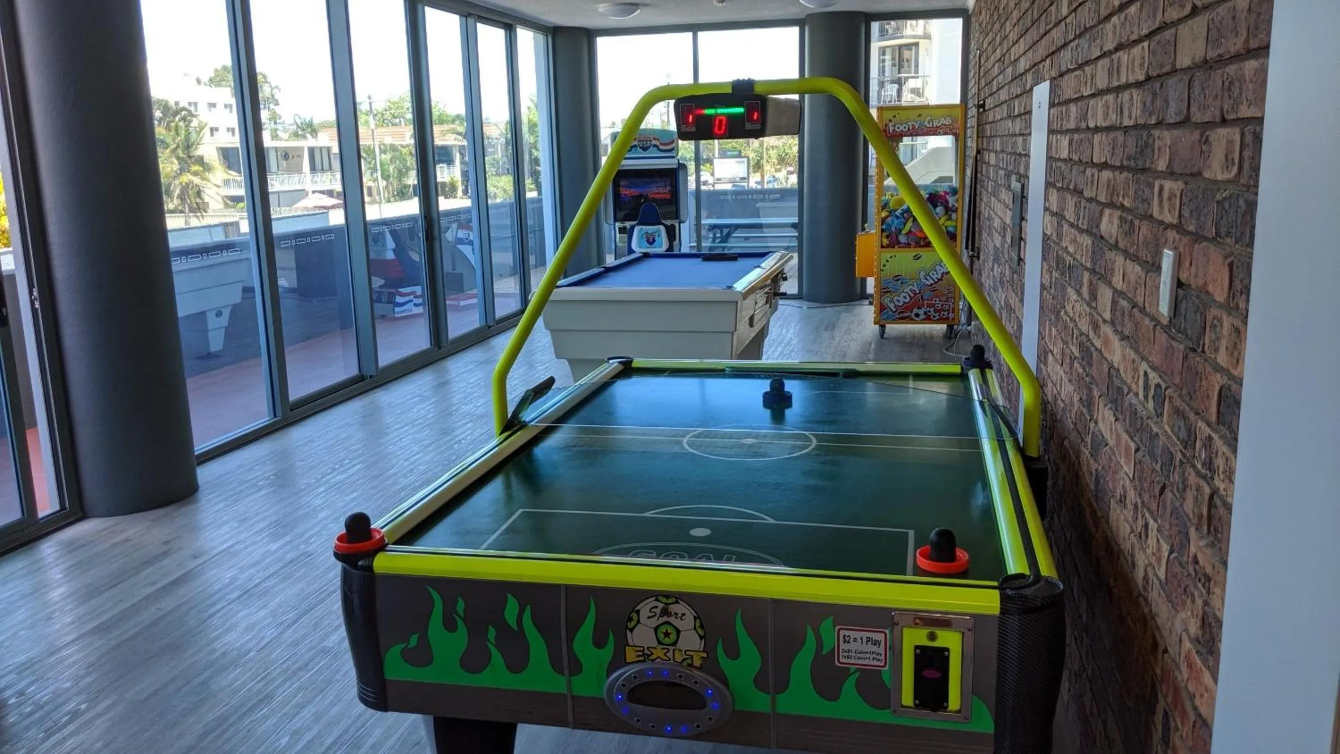 Billiard in Beachfront Towers