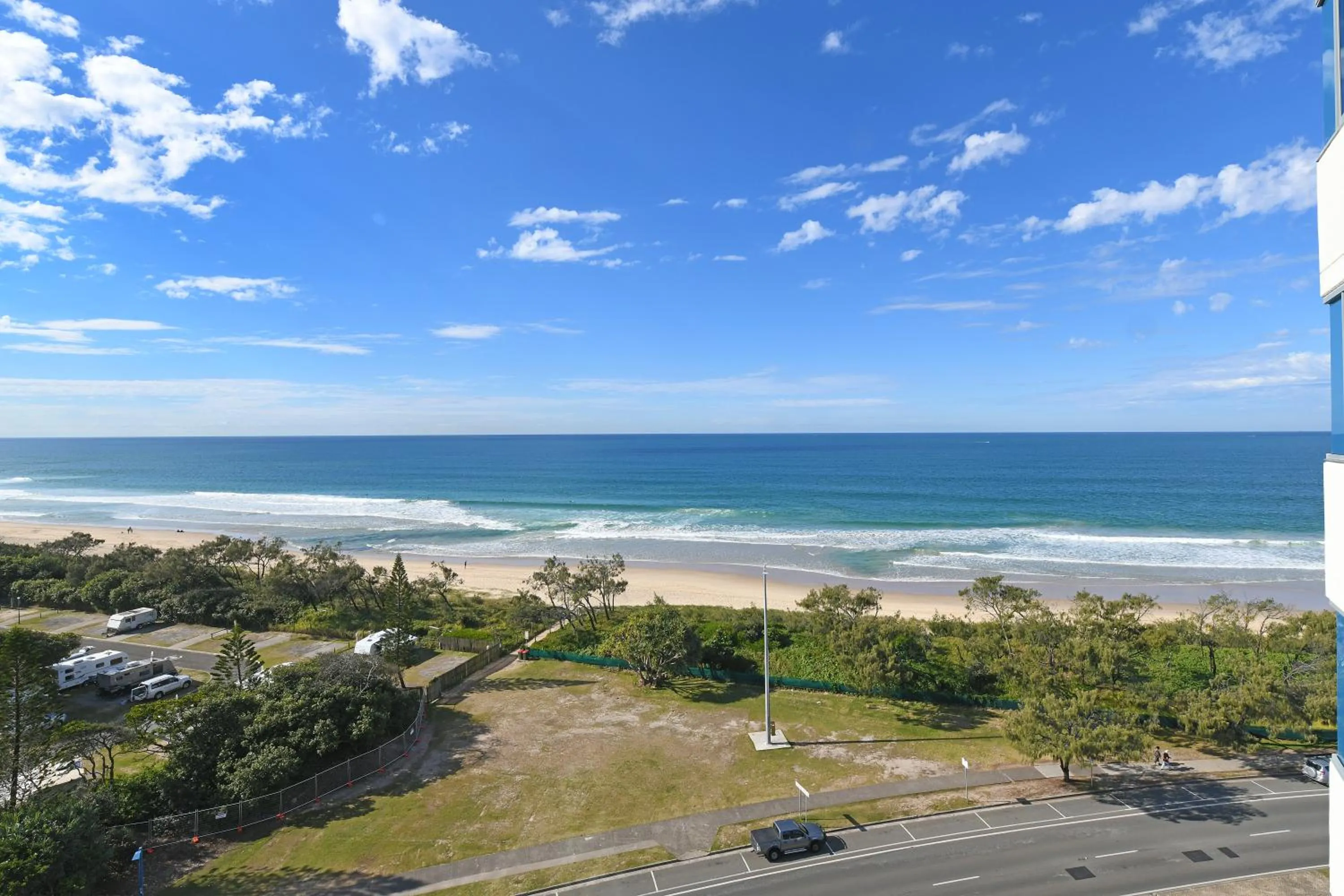 Sea view in Beachfront Towers