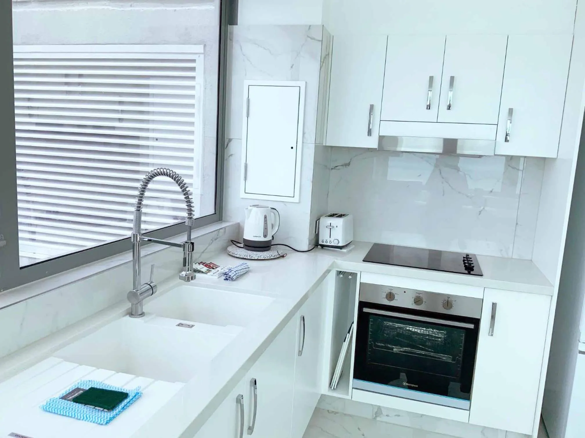 kitchen in Beachfront Towers