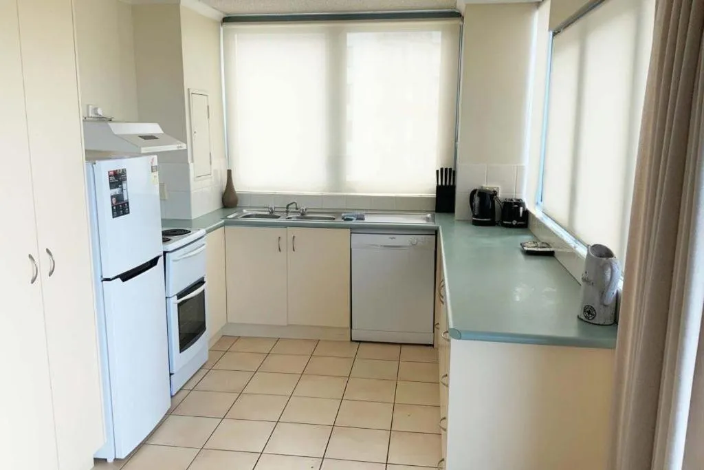 kitchen in Beachfront Towers