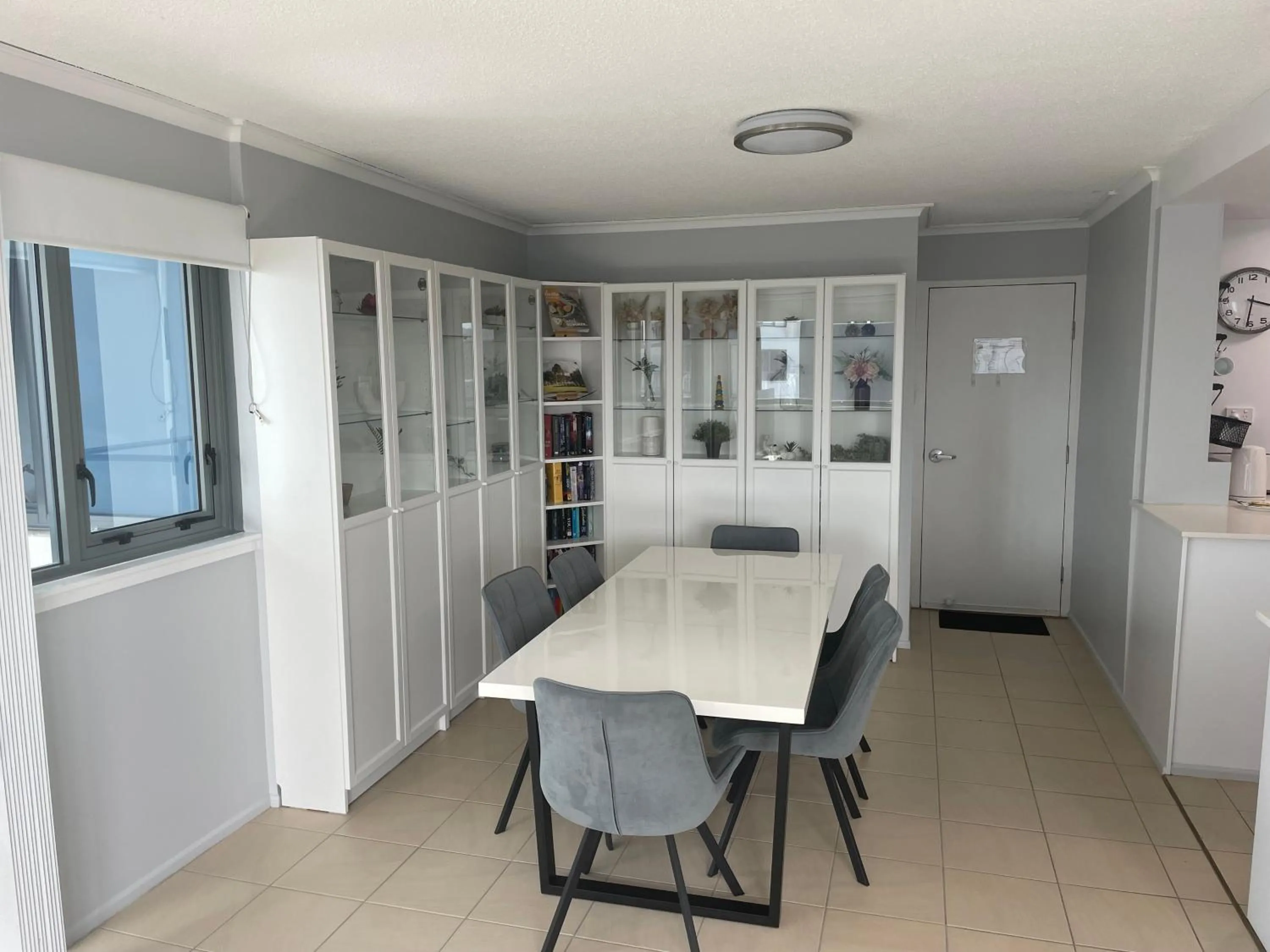 Seating area in Beachfront Towers