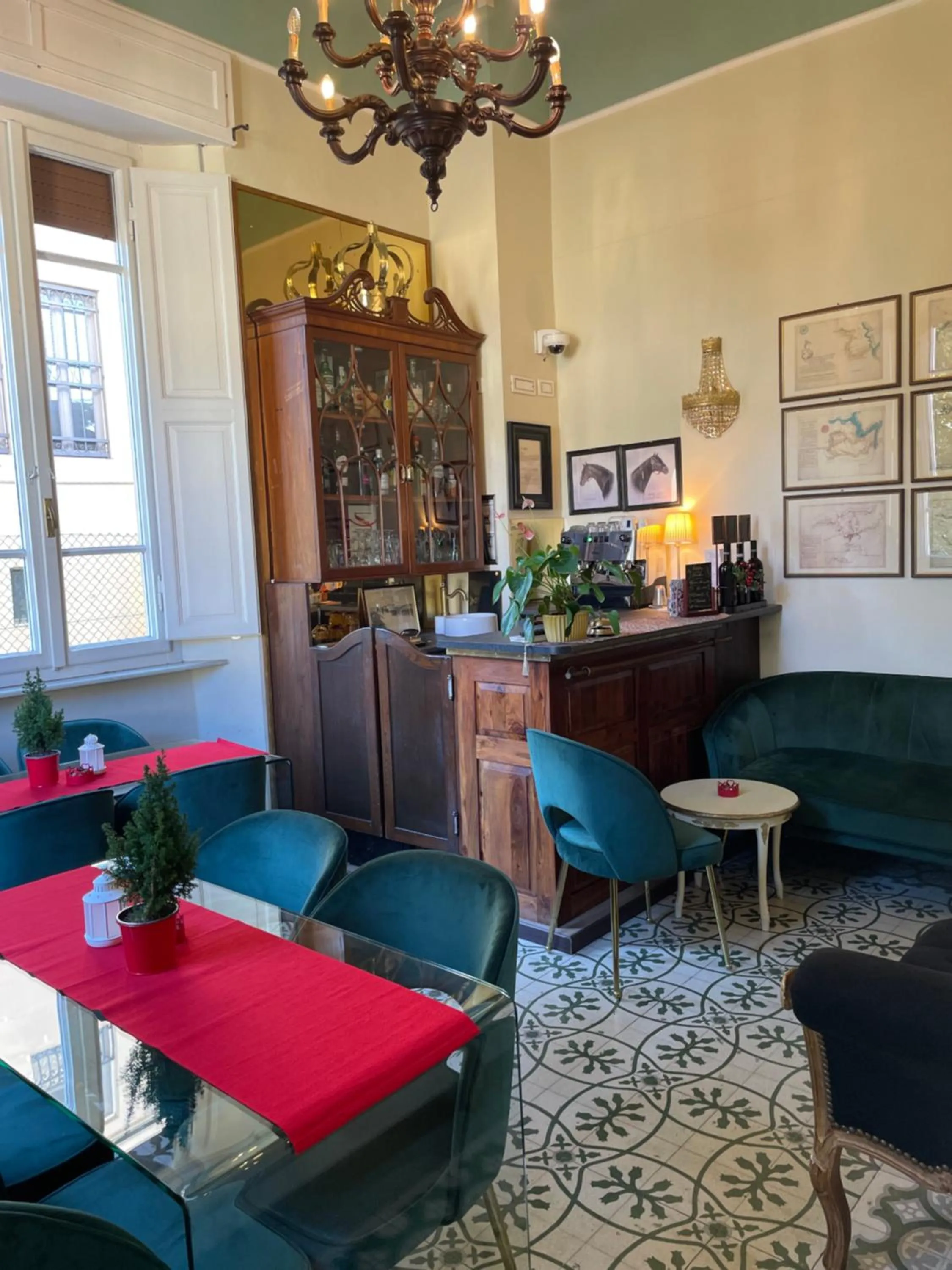 Seating area in Villa Tower Inn