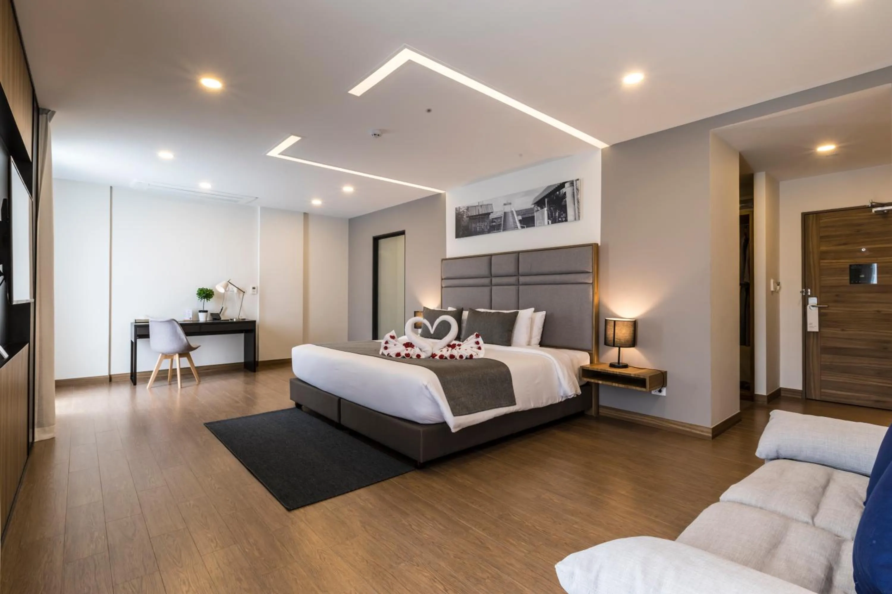 Bedroom, Bed in Canalis Suvarnabhumi Airport Hotel