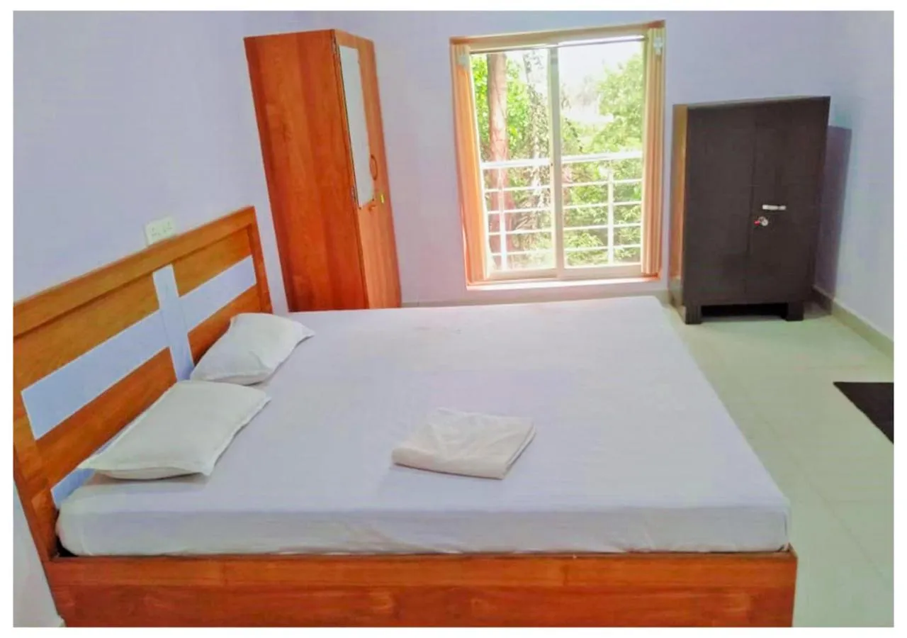 Bedroom, Bed in AYM Yoga Resort Arambol GOA