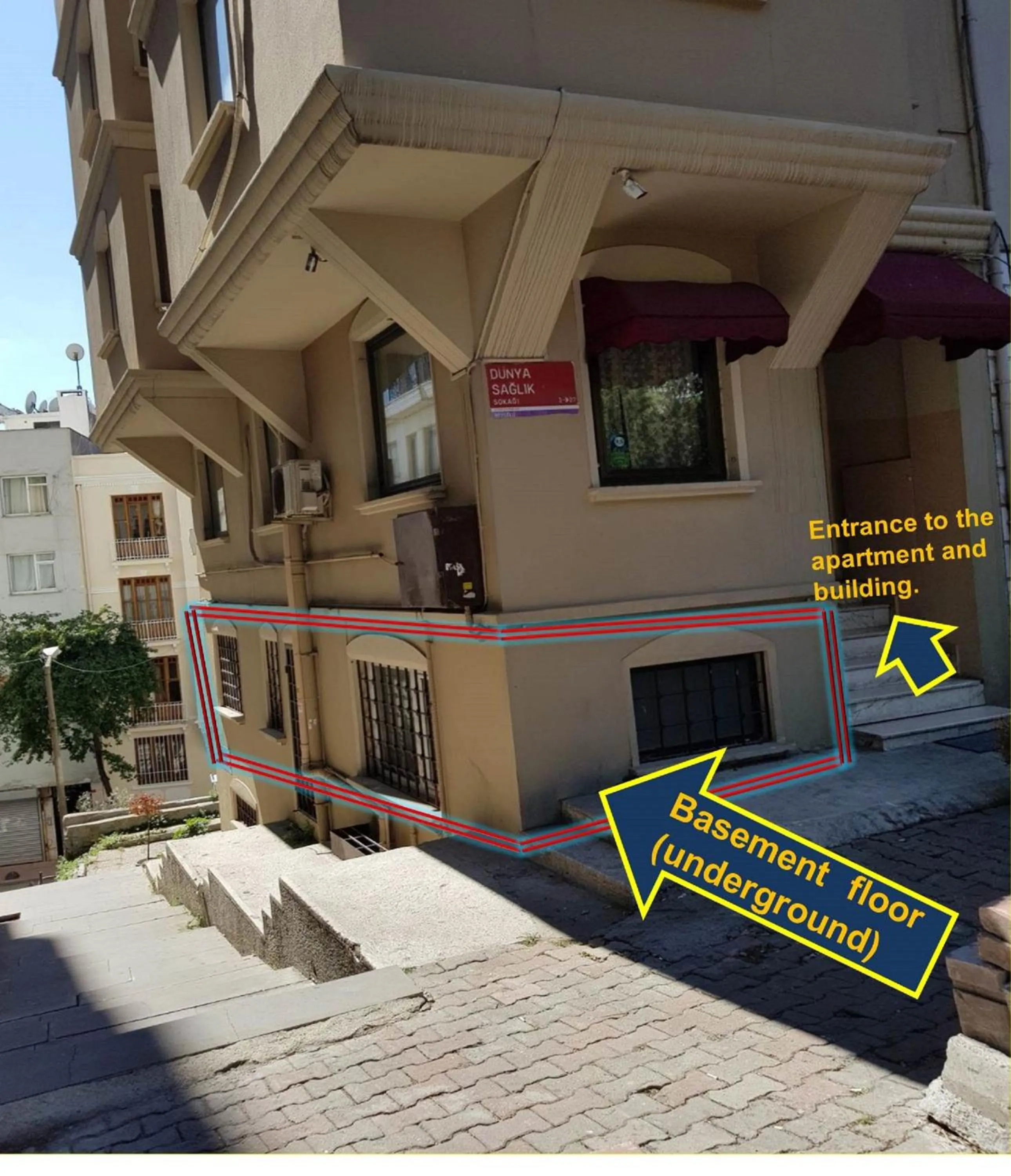 Property building in Hotel Taksim Home