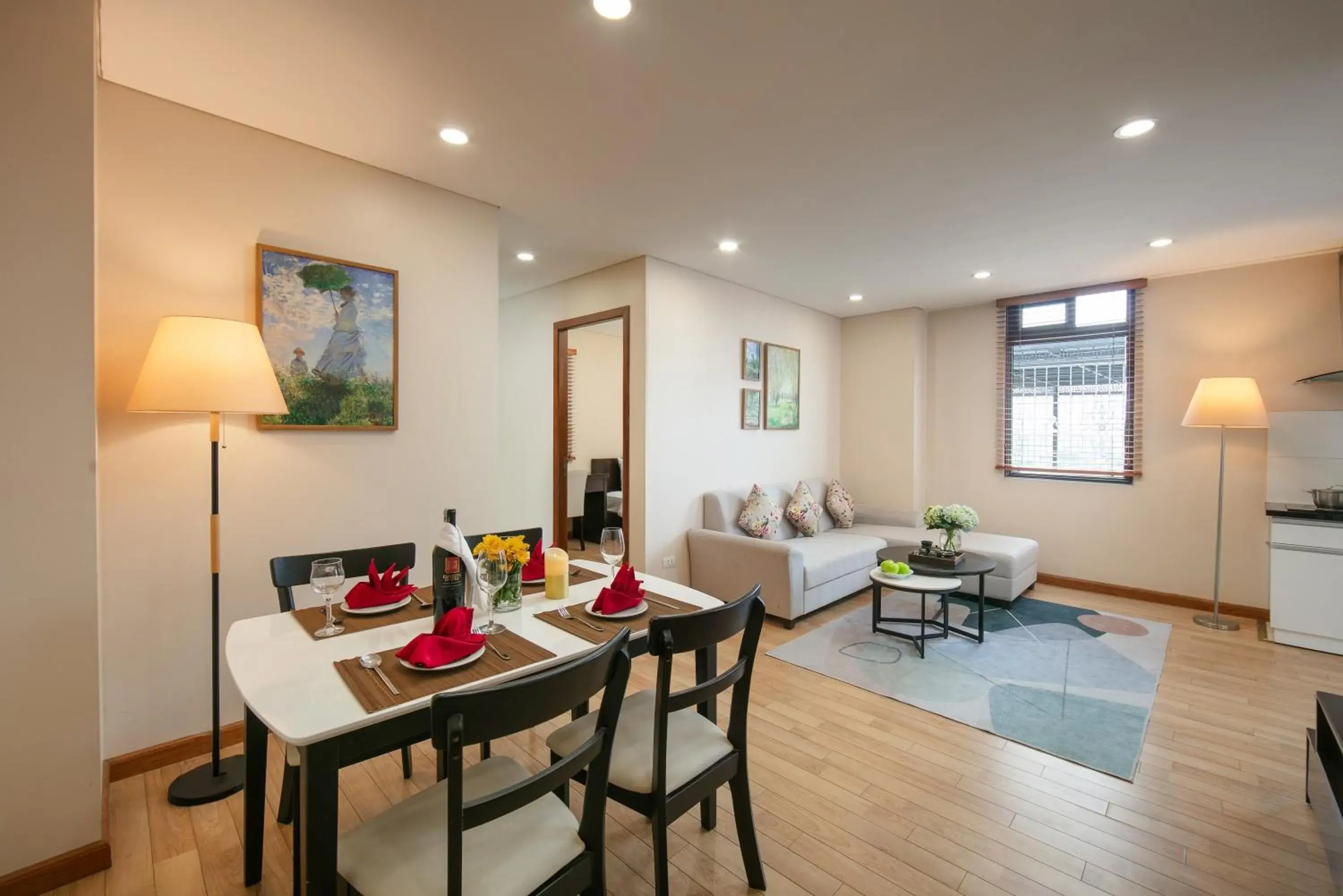 Two-Bedroom Apartment in HB Serviced Apartment - 121B Quan Hoa Two-Bedroom Apartment in HB Serviced Apartment - 121B Quan Hoa