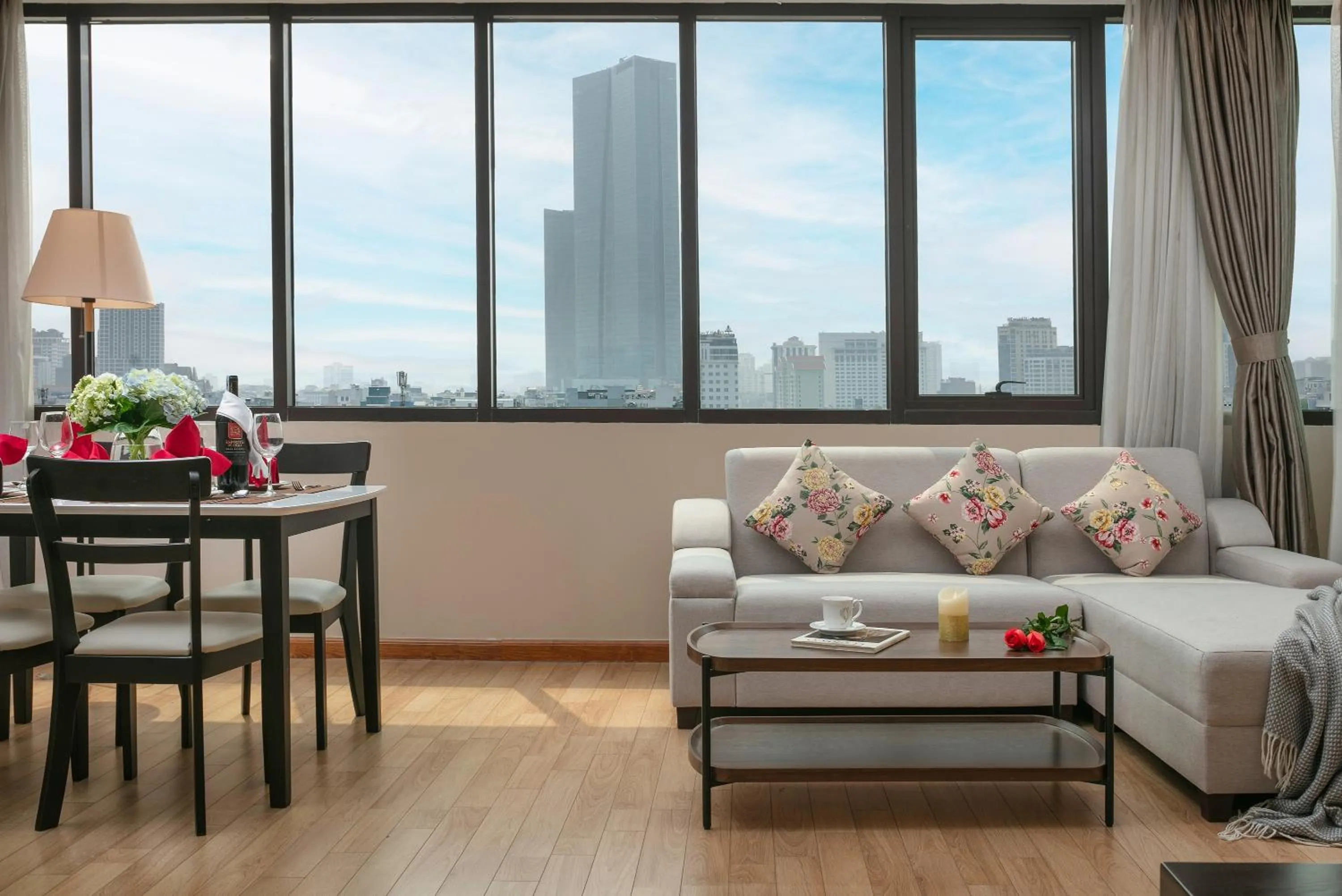 View (from property/room) in HB Serviced Apartment - 121B Quan Hoa