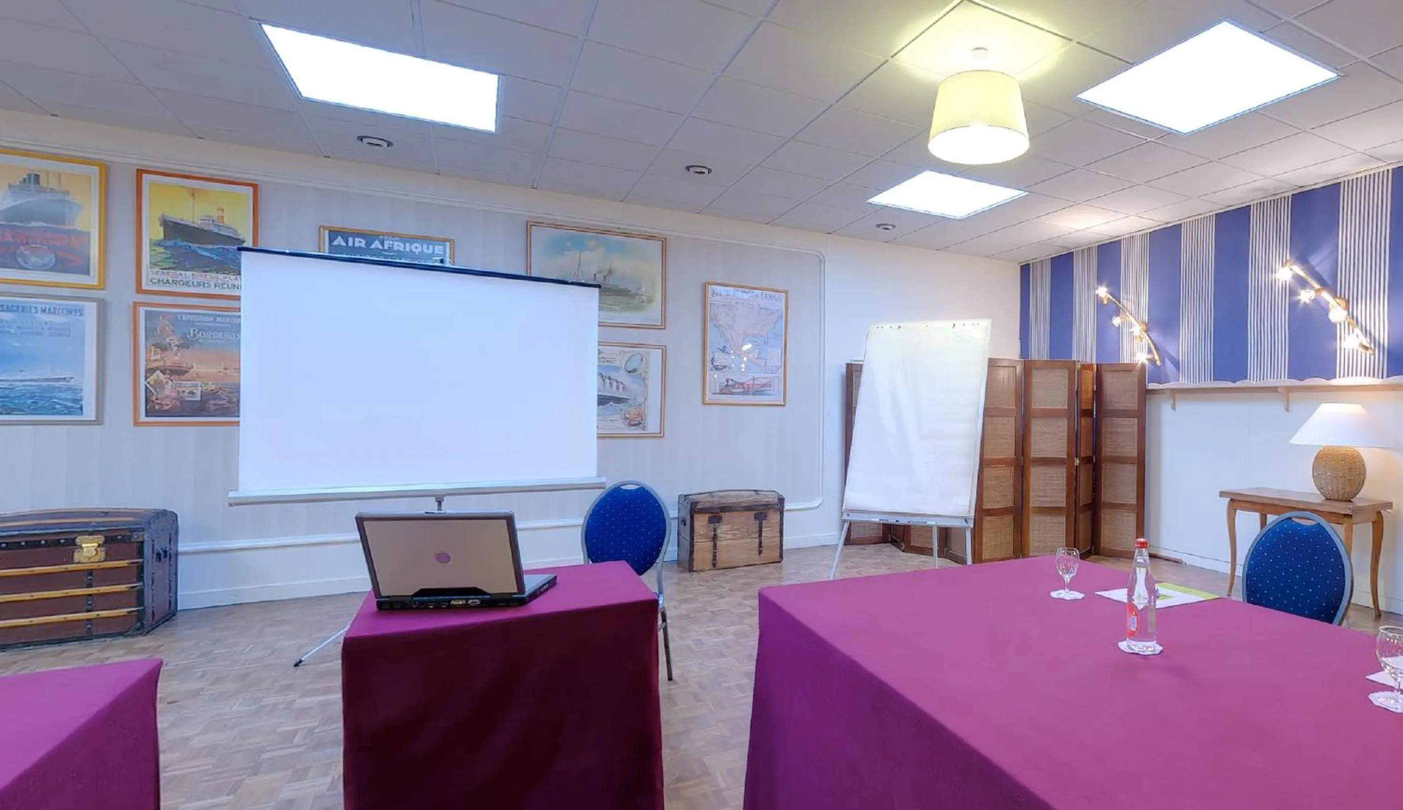 Meeting/conference room in Hotel Restaurant De La Plage