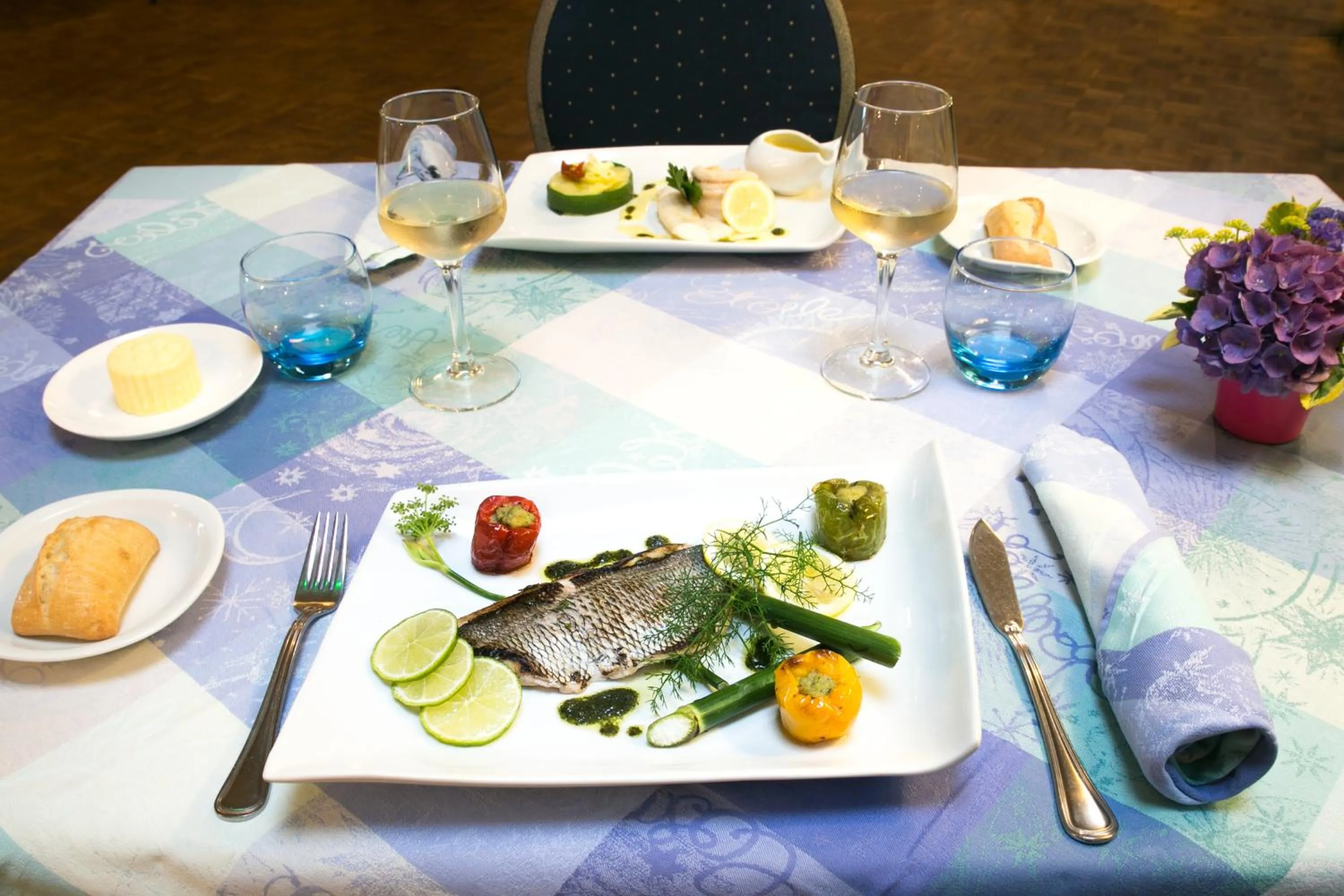 Dinner in Hotel Restaurant De La Plage