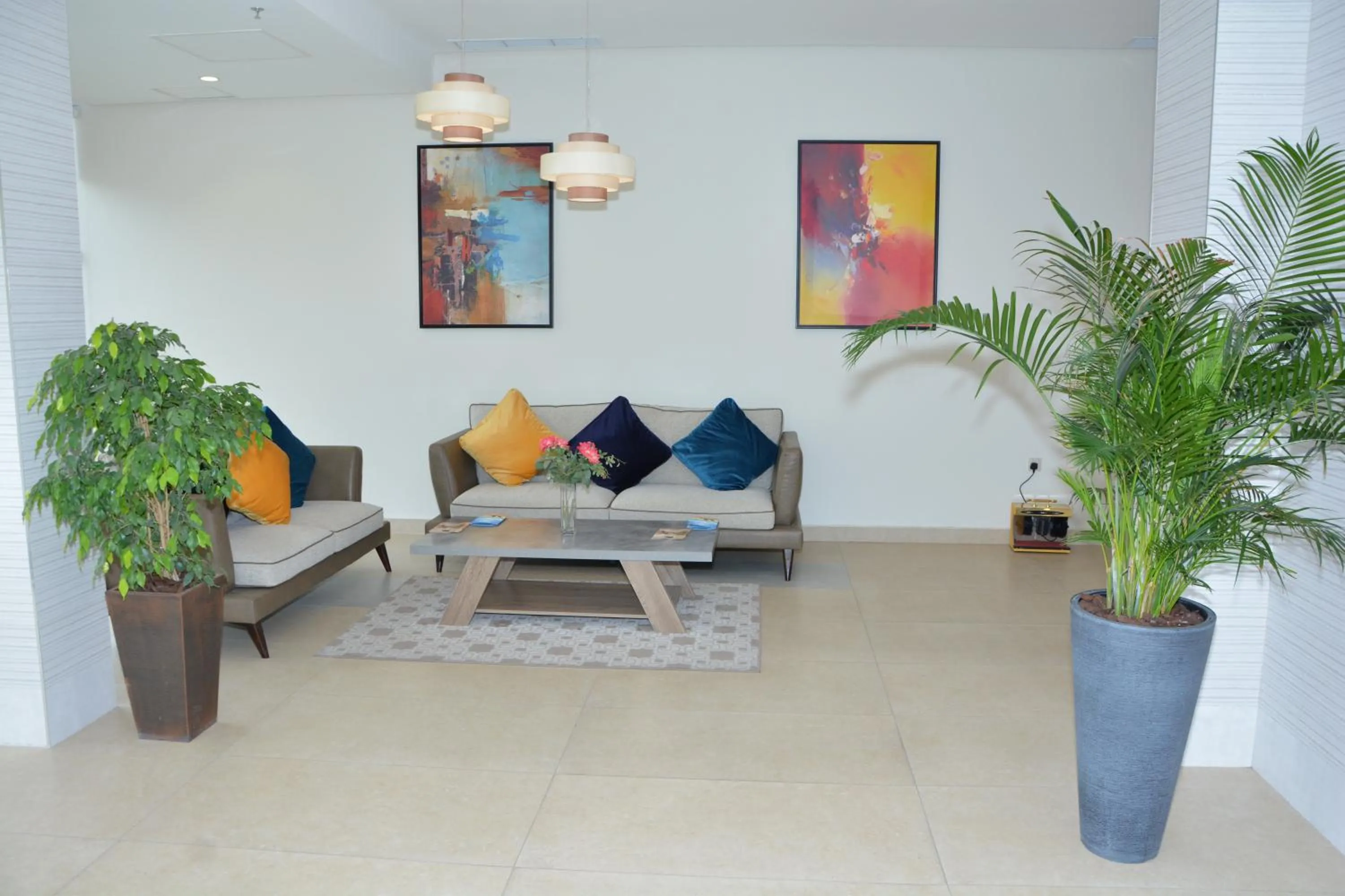 Lobby or reception in The Lofts Kuwait Fintas