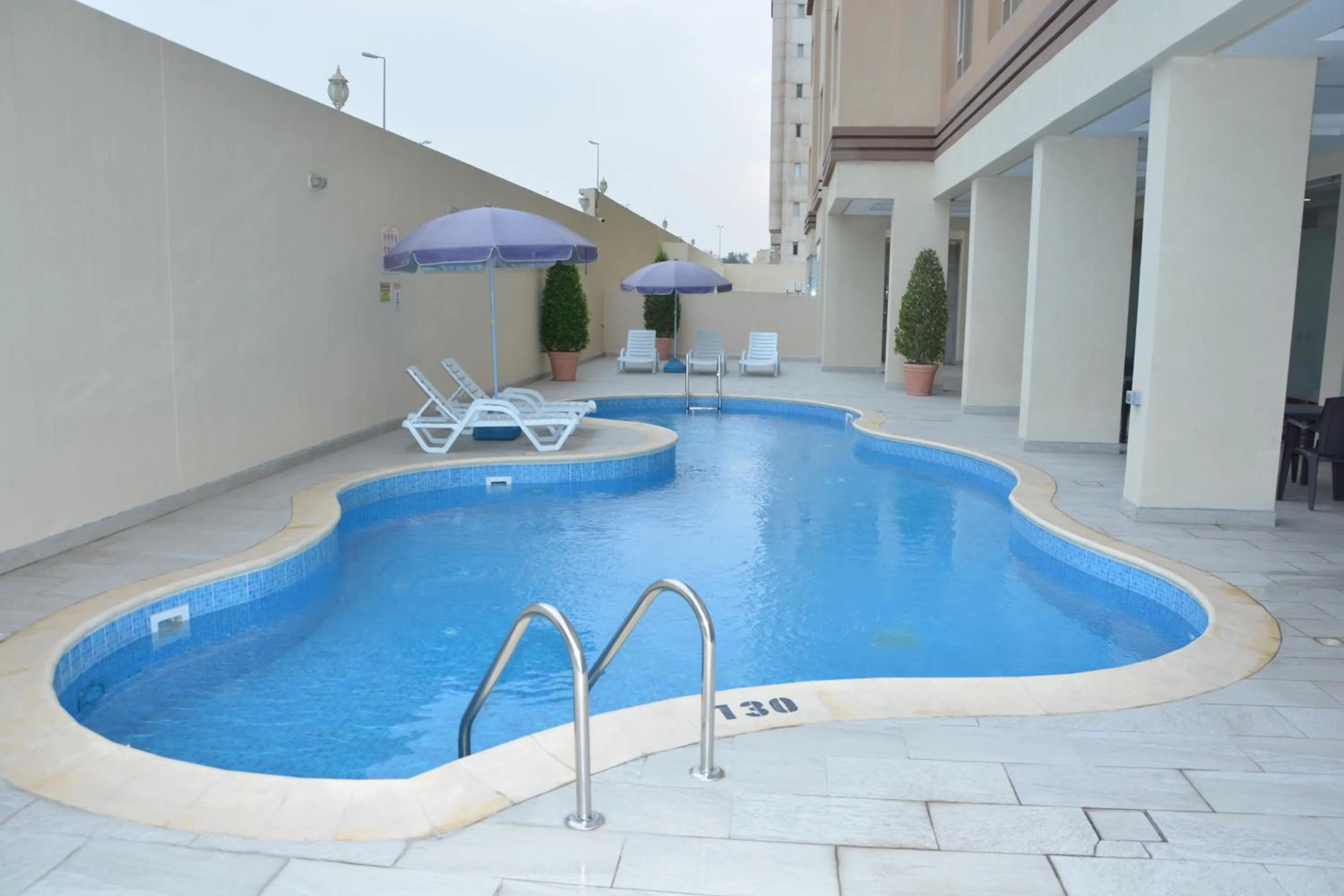 Swimming pool in The Lofts Kuwait Fintas