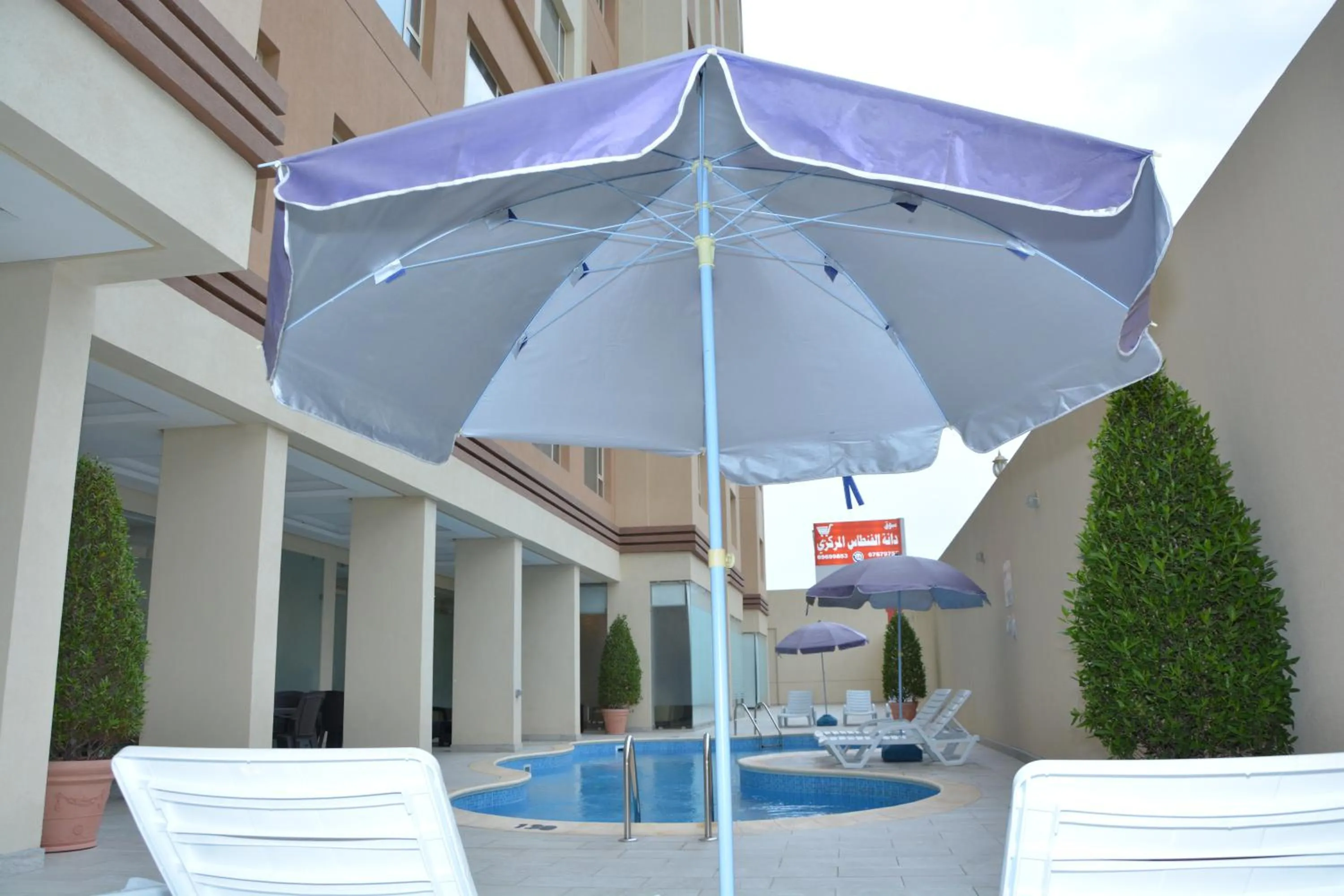 Swimming pool in The Lofts Kuwait Fintas