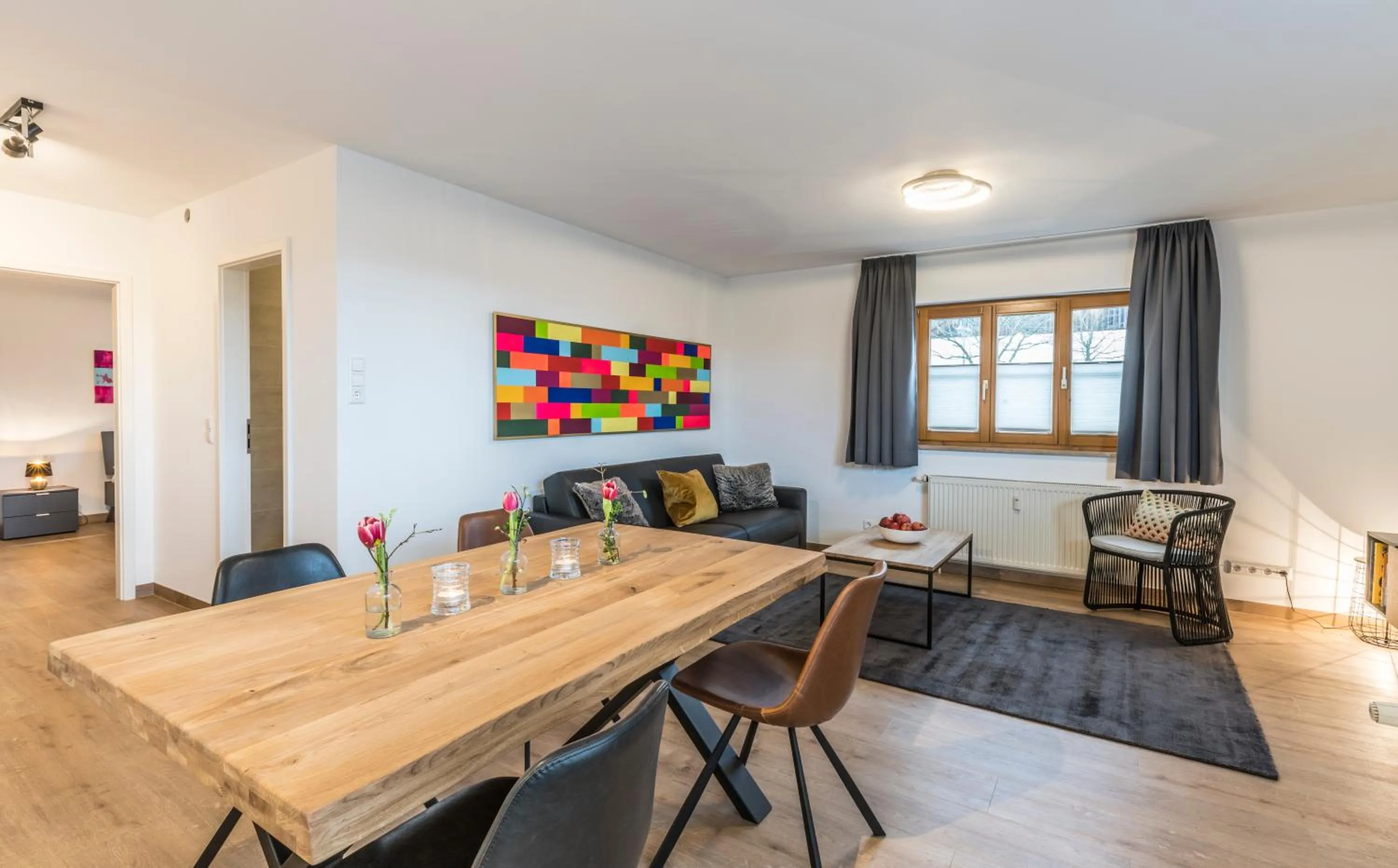 Photo of the whole room in RH-Appartements 15 Minuten von Basel im Dorf Rührberg