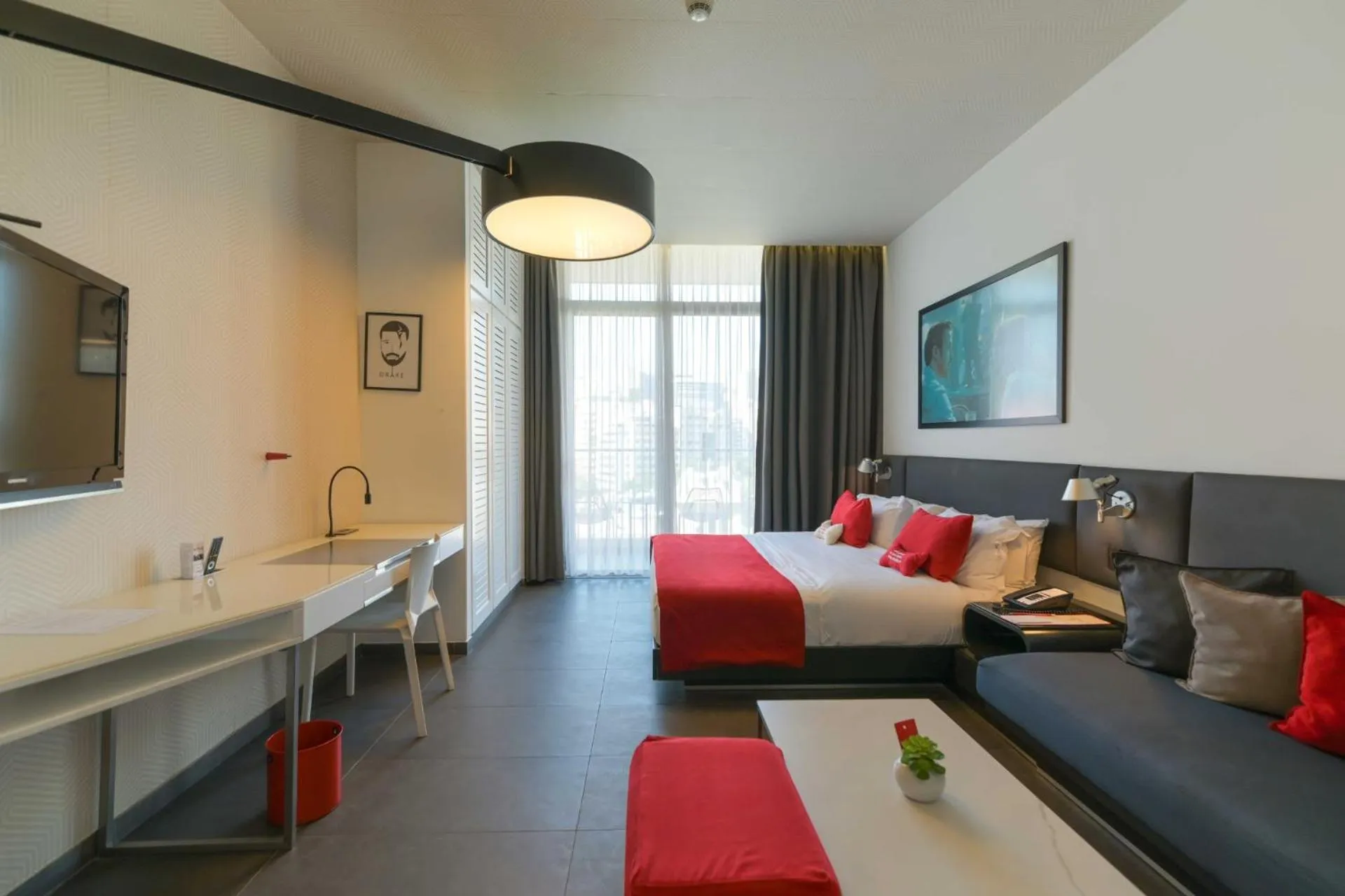 Bed in The Smallville Hotel