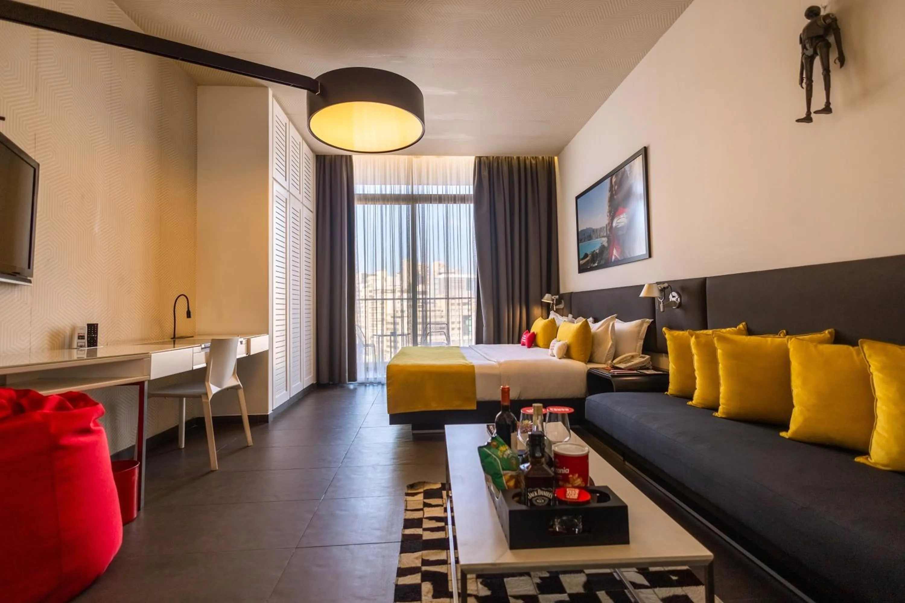 Bed in The Smallville Hotel