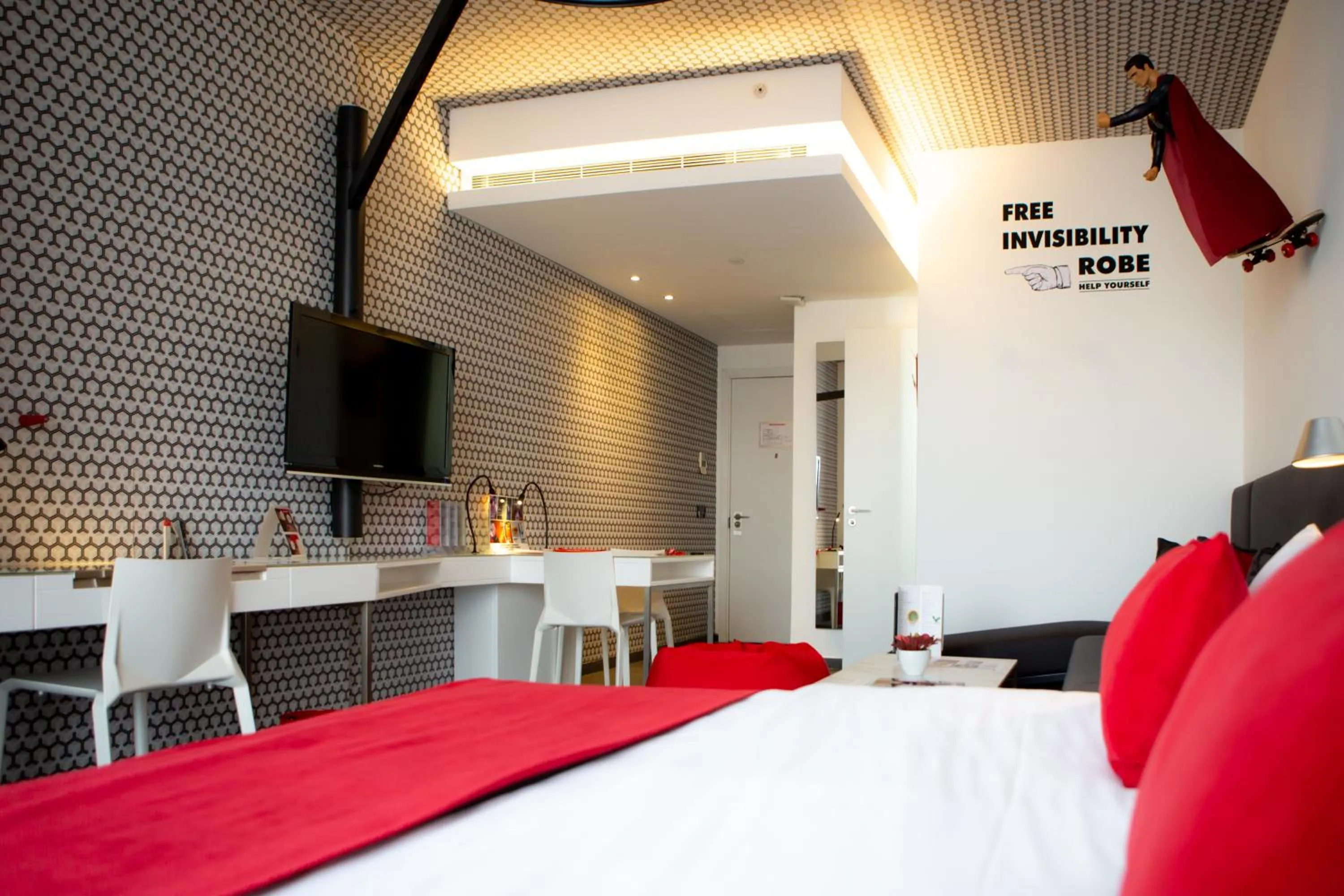 Bed in The Smallville Hotel