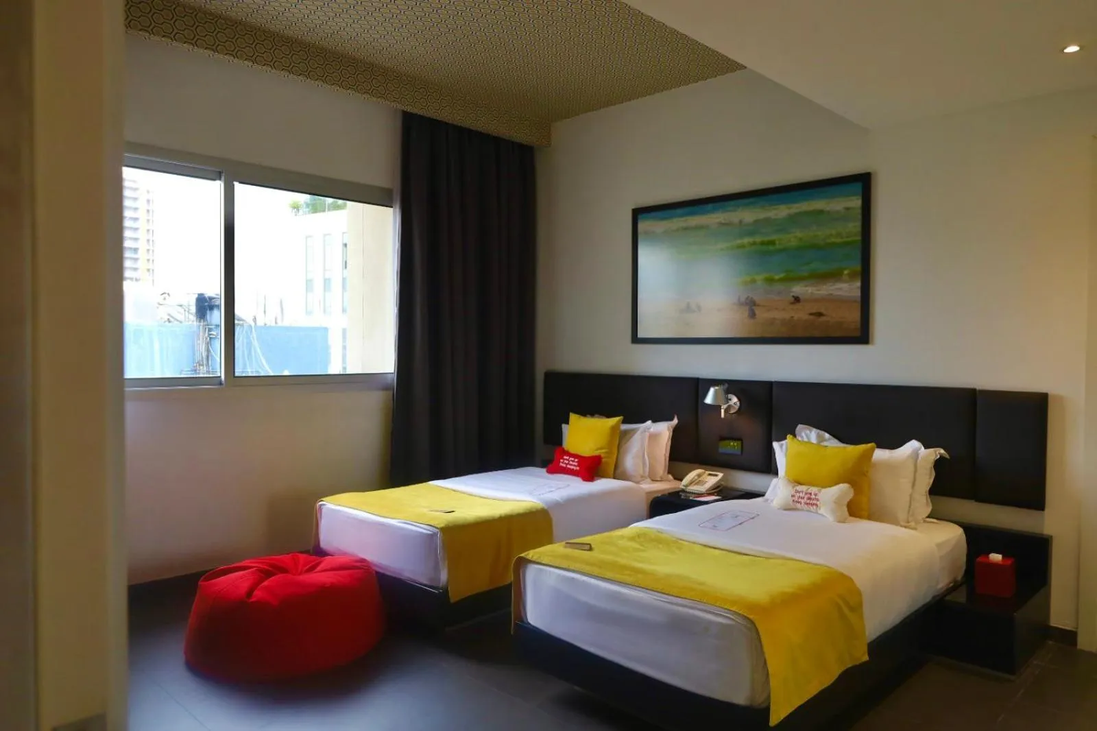 Bed in The Smallville Hotel