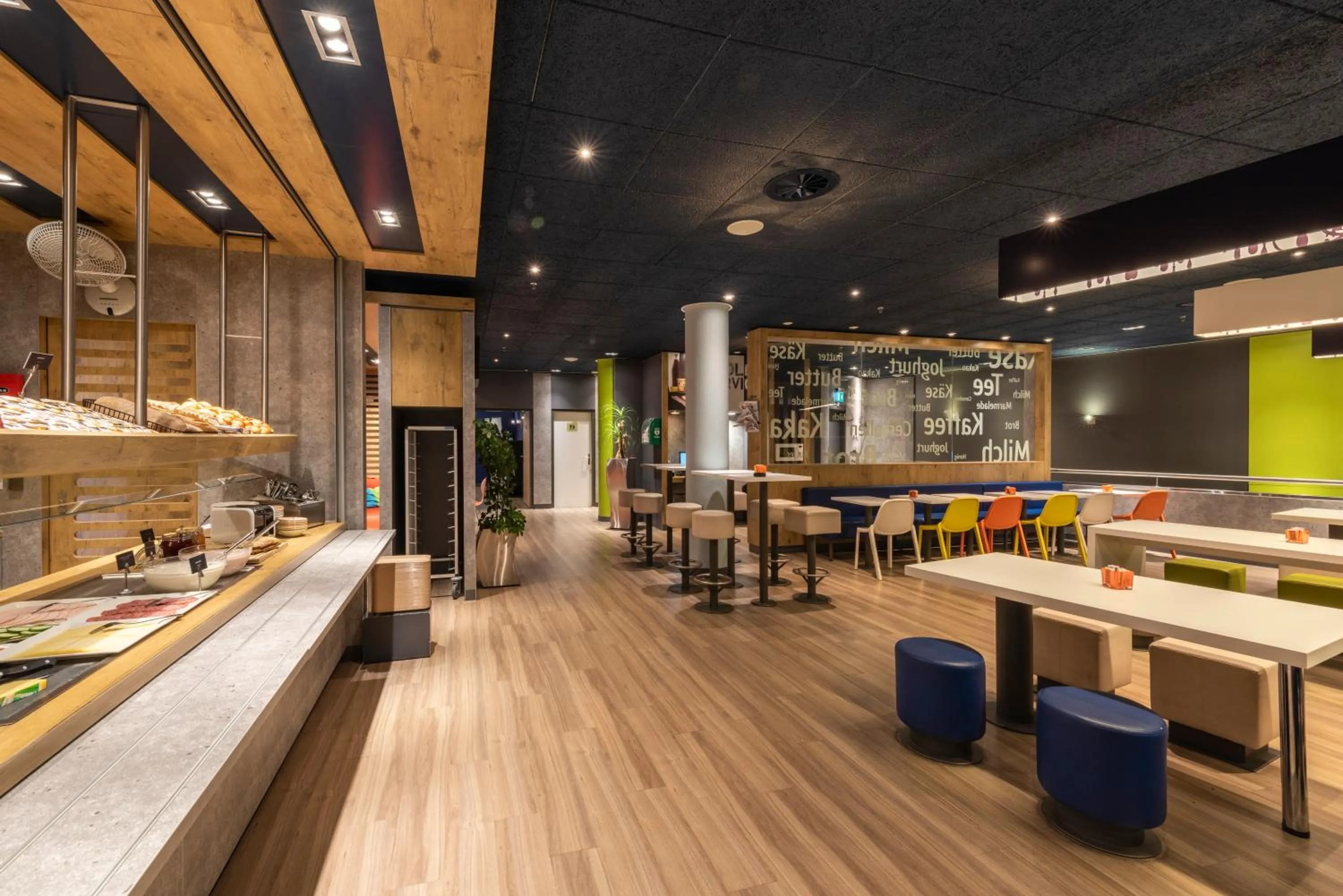 Continental breakfast in ibis budget Bern Expo