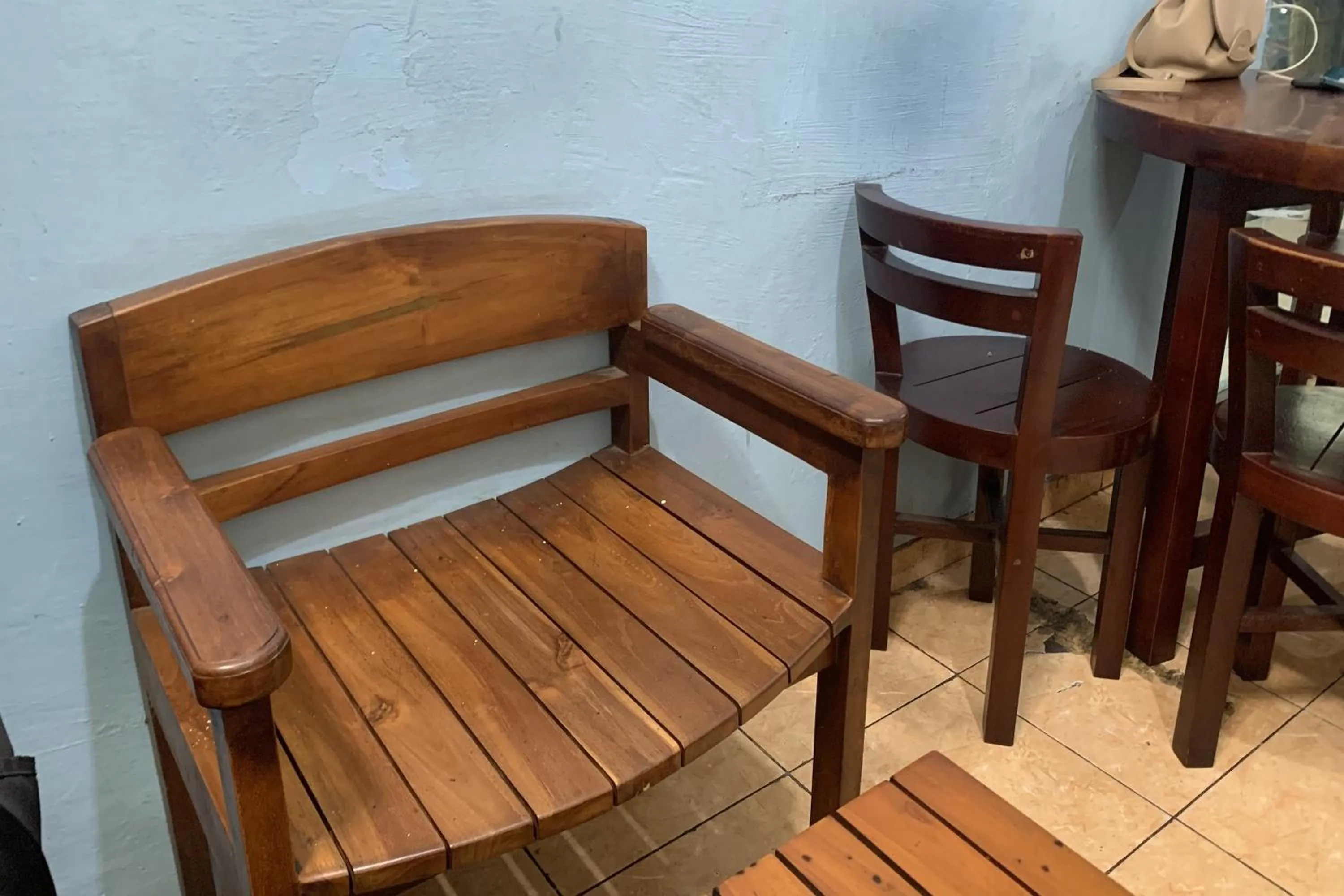 Seating area in Bright Batavia Kota Tua
