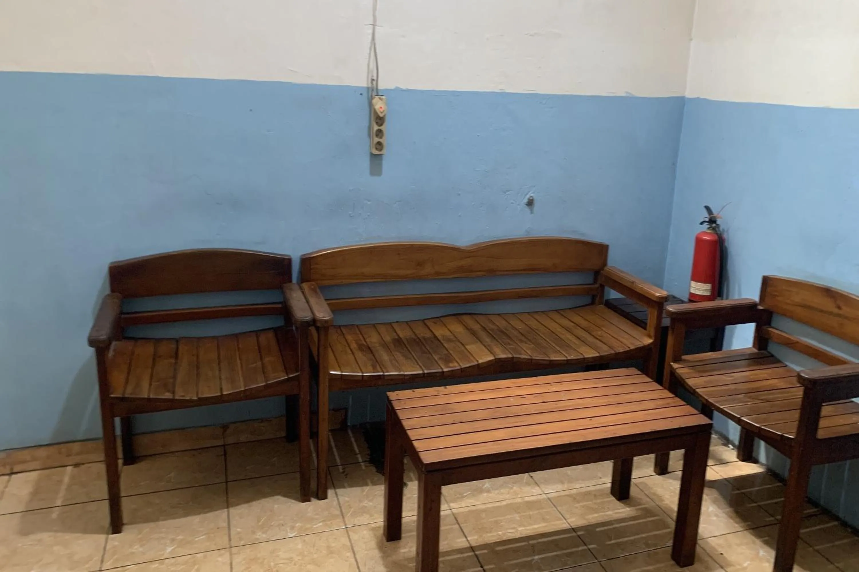 Seating area in Bright Batavia Kota Tua