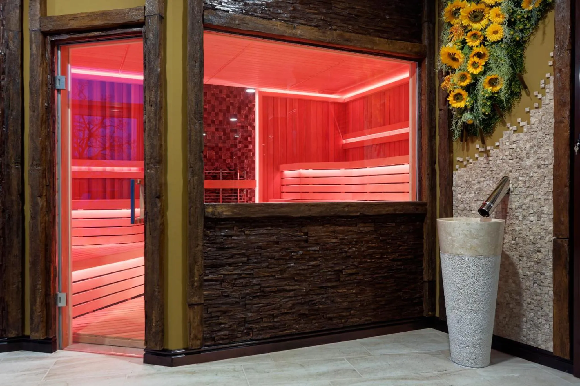 Sauna in Elena Hotel and Wellness - All Inclusive