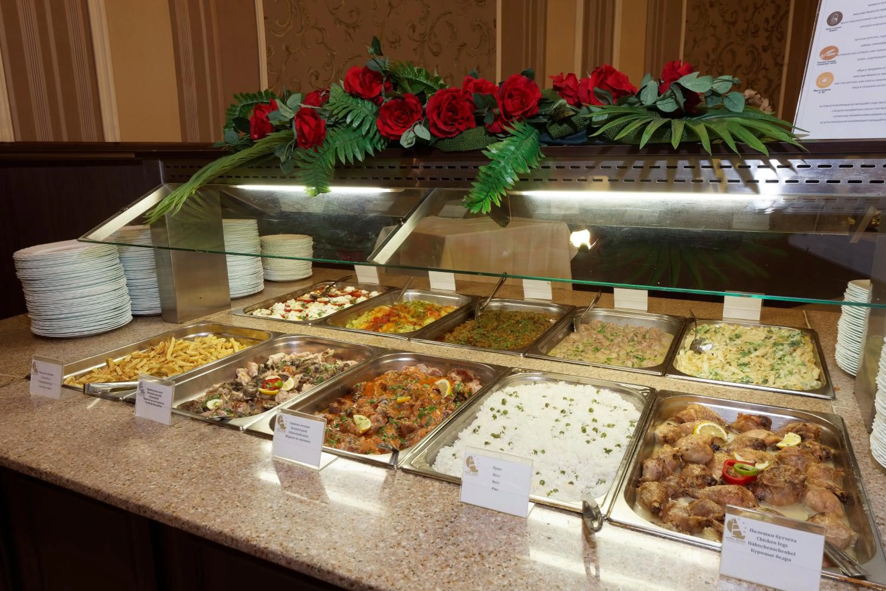 Food and drinks in Elena Hotel and Wellness - All Inclusive