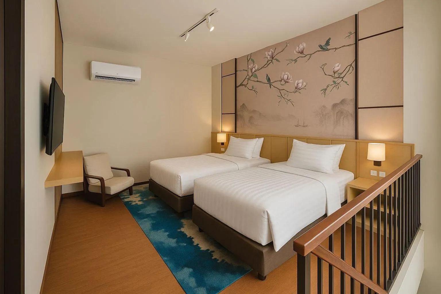 Photo of the whole room in The Bellezza Suites by Nemuru