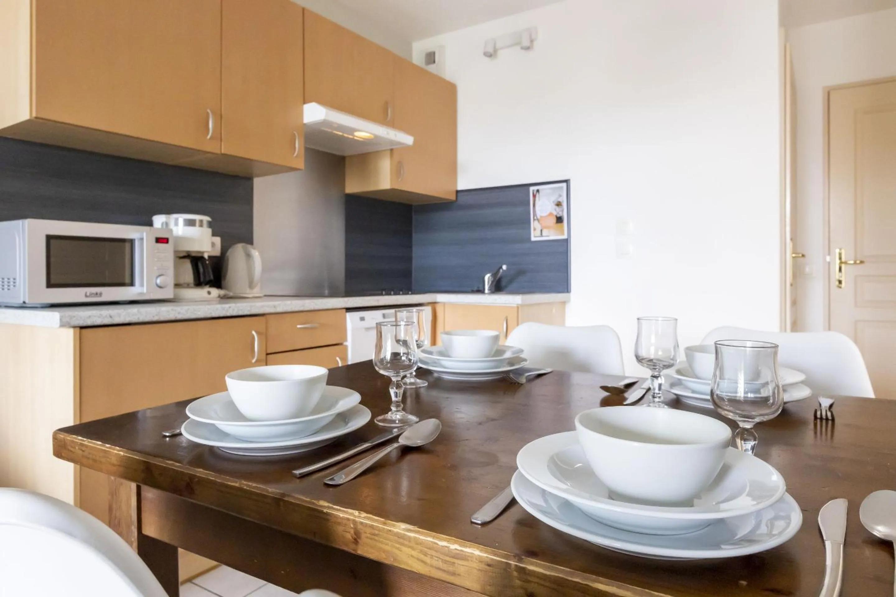 Dining area in Résidence Odalys Le Domaine des Rois