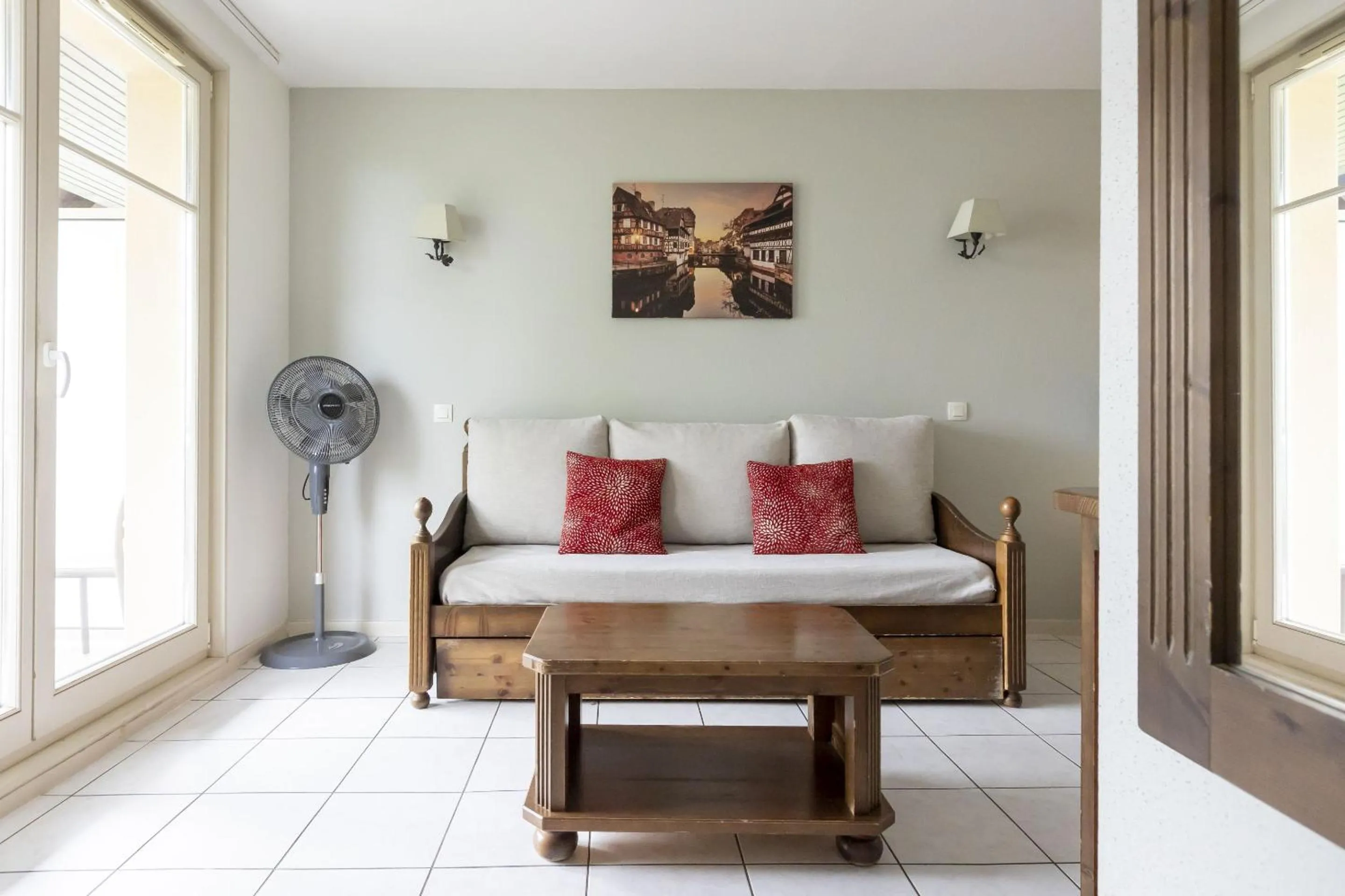 Seating area in Résidence Odalys Le Domaine des Rois