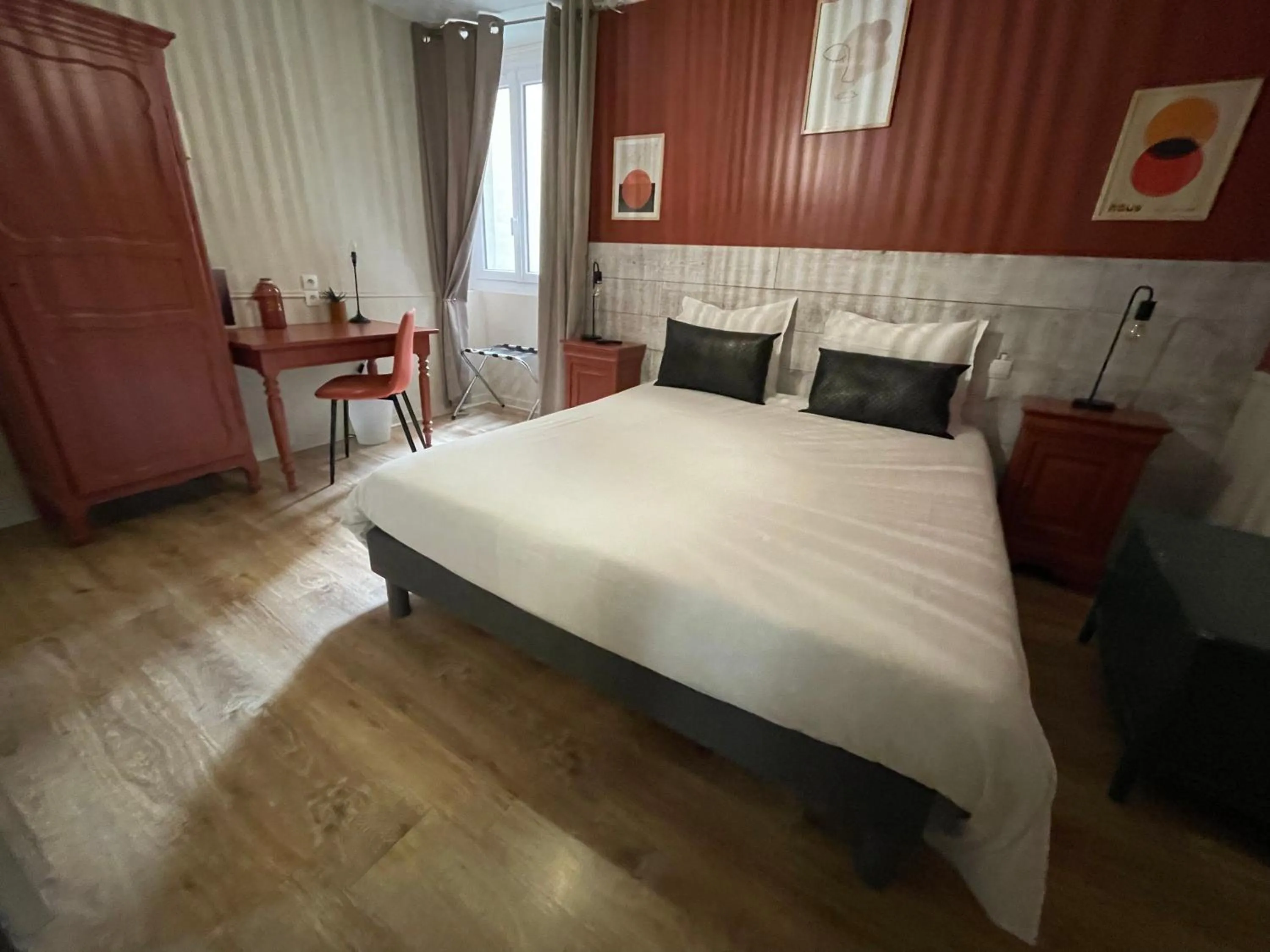 Bed in Hotel Abat Jour