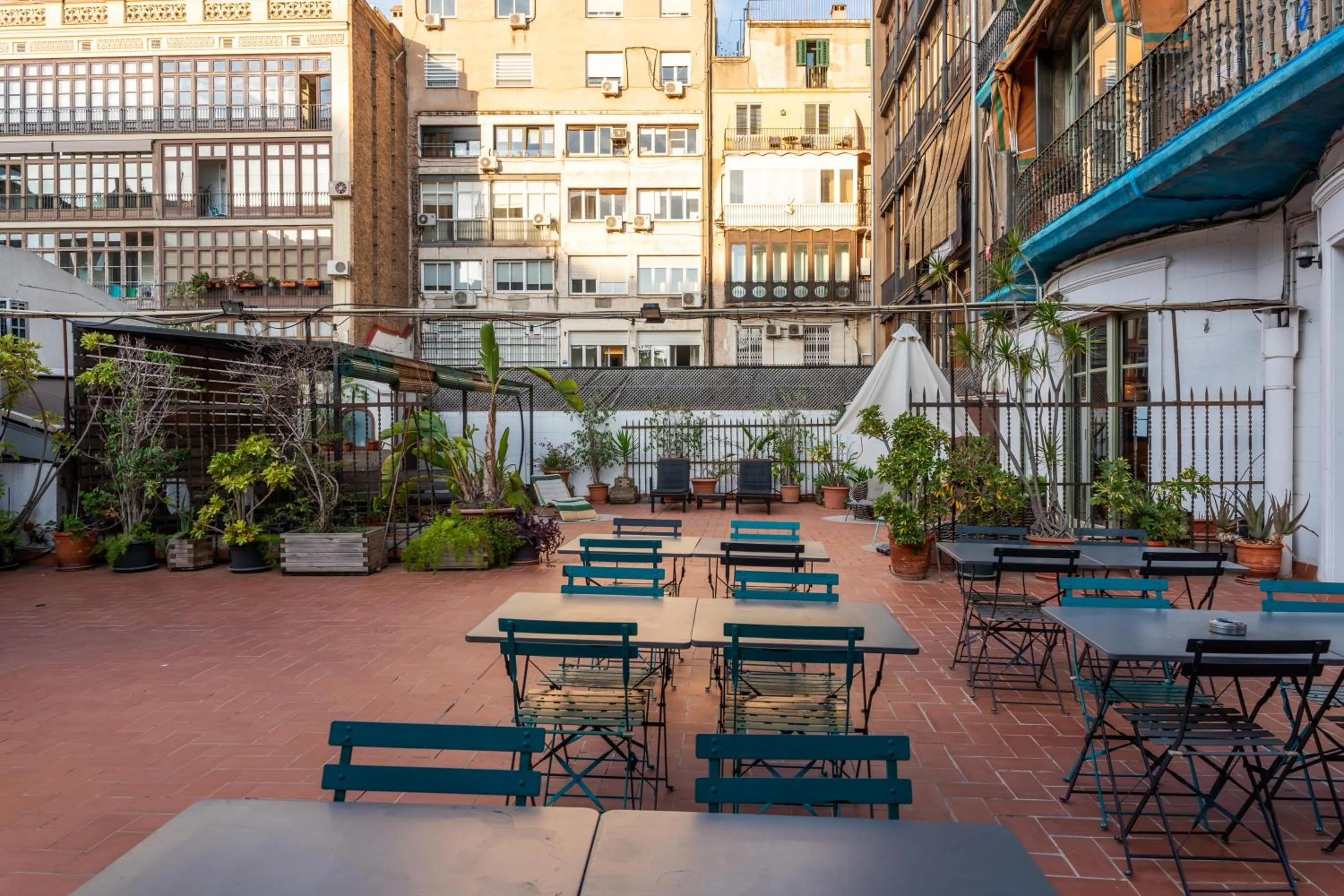 Balcony/Terrace in The Central House Barcelona Gracia