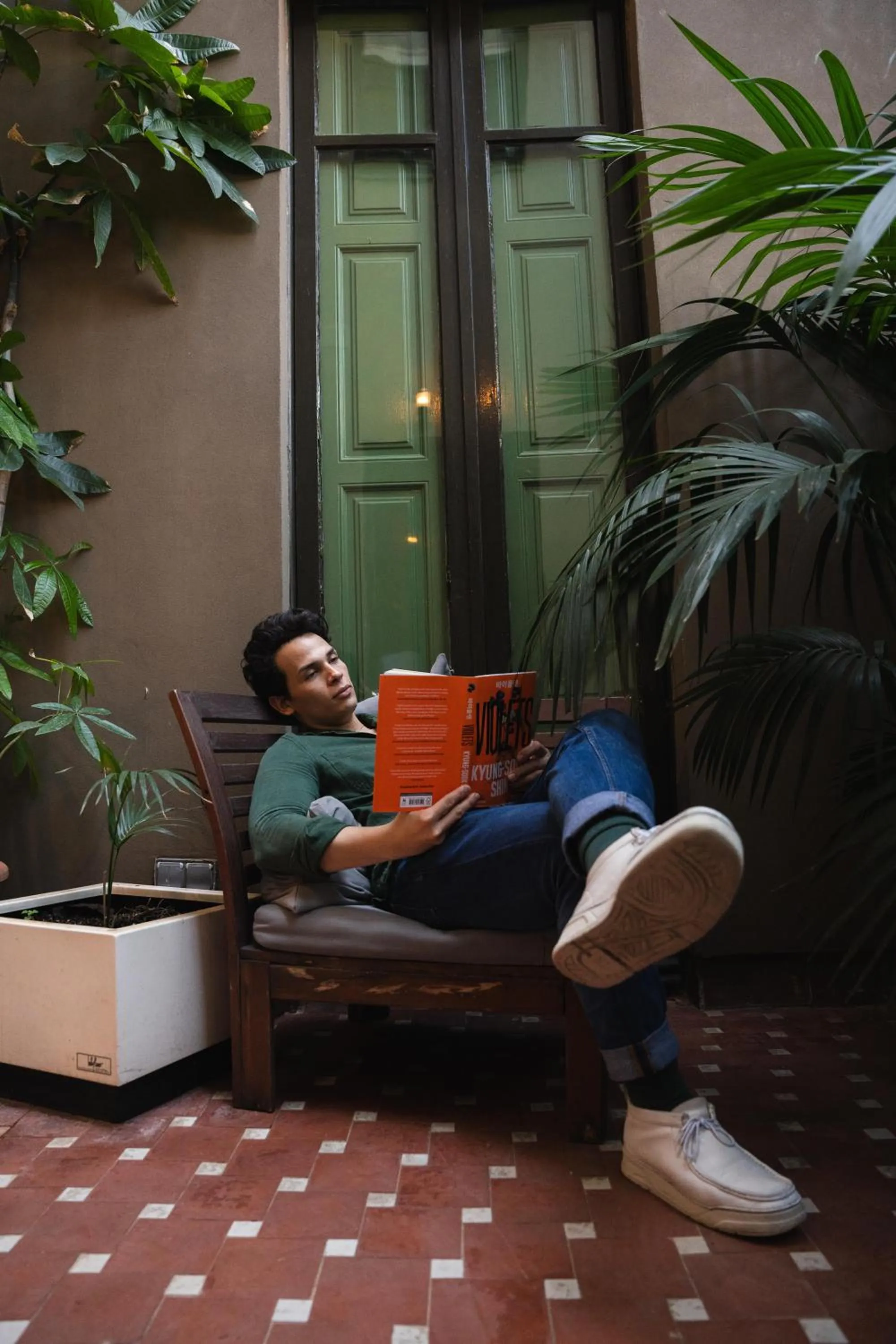 Seating area in The Central House Barcelona Gracia