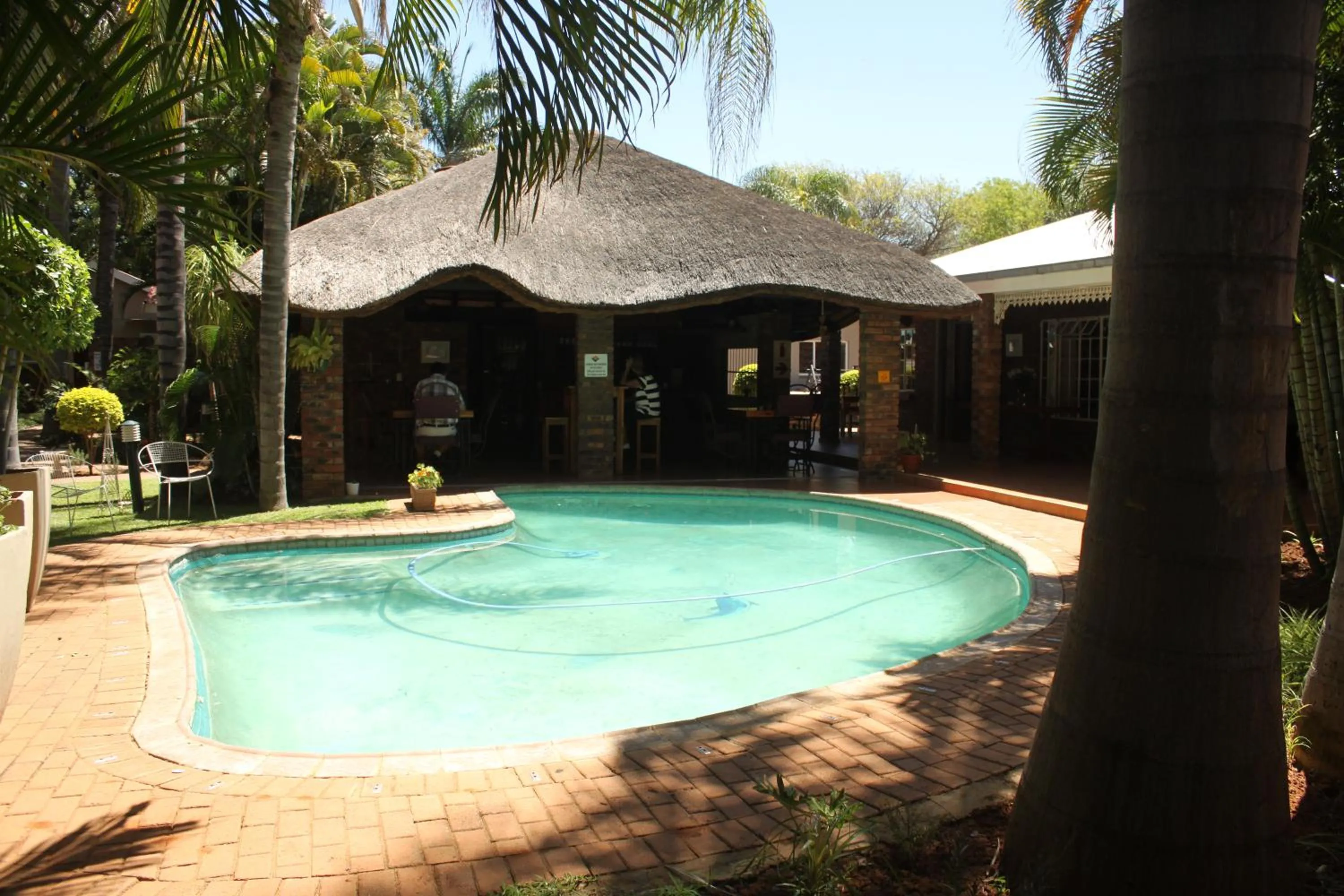 Swimming pool in Ngwenya Boutique Hotel