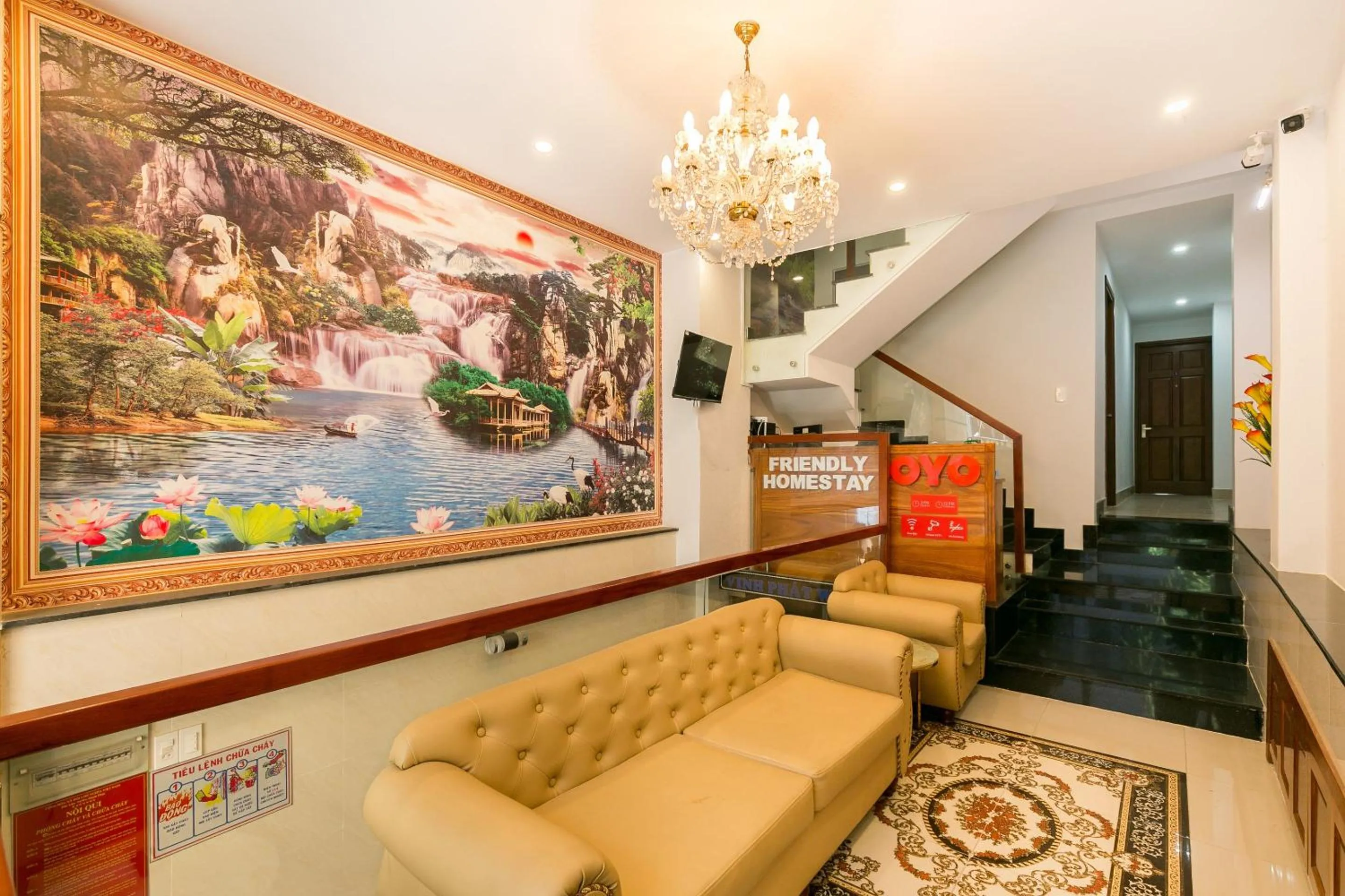 Lobby or reception in Super OYO 520 Friendly Homestay