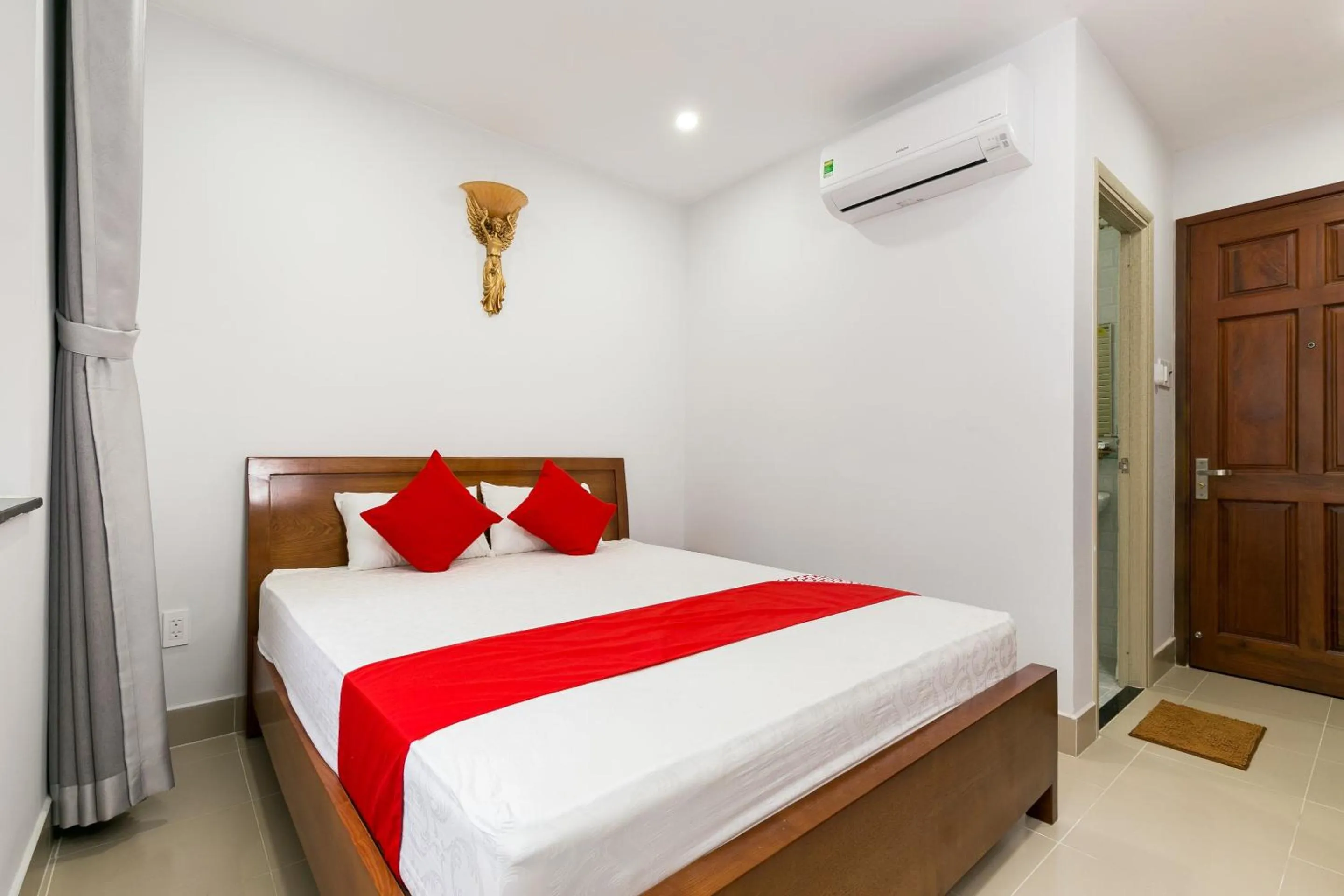 Bedroom, Bed in Super OYO 520 Friendly Homestay