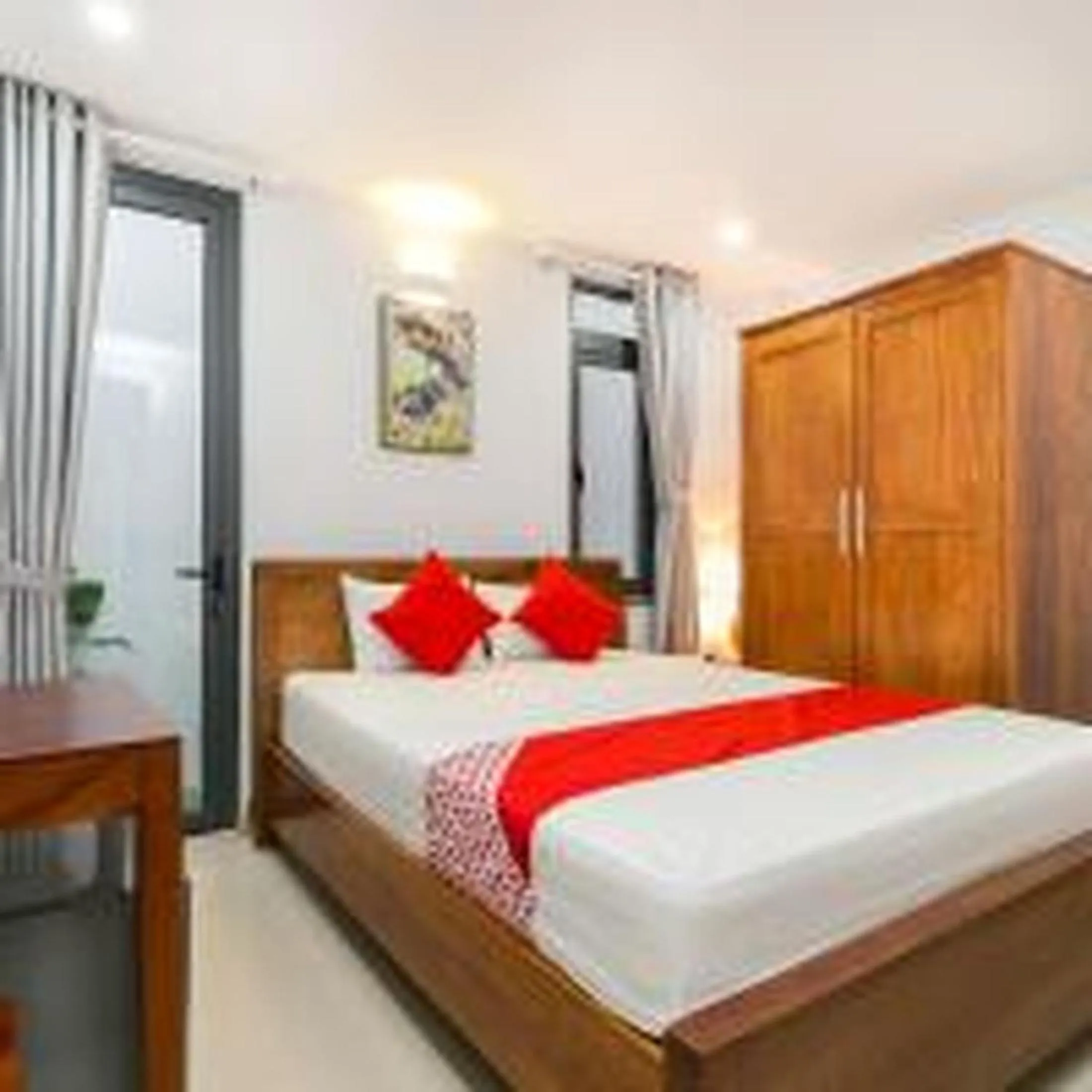 Bedroom, Bed in Super OYO 520 Friendly Homestay