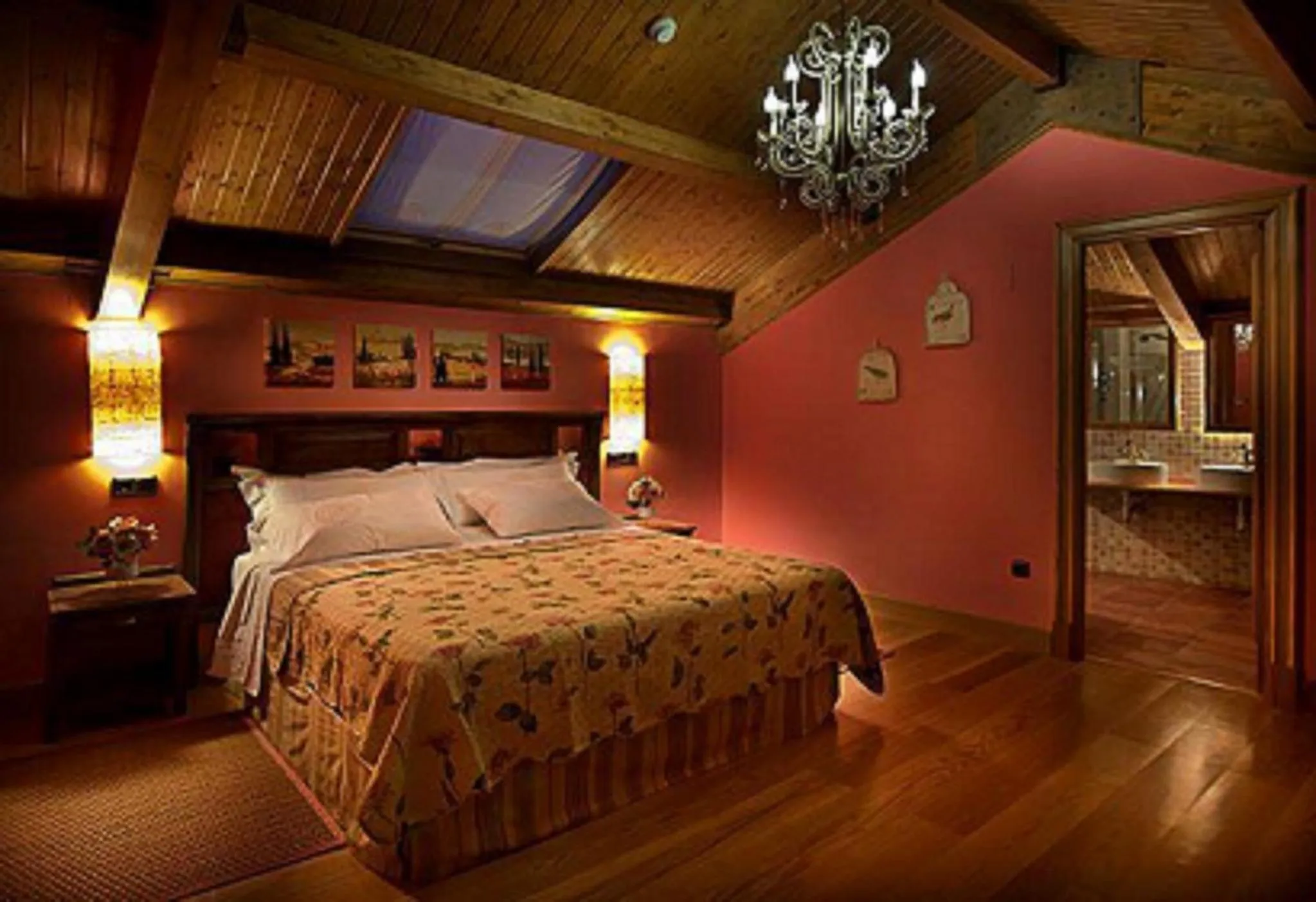 Photo of the whole room, Bed in Villa Ferrera Posada Rural